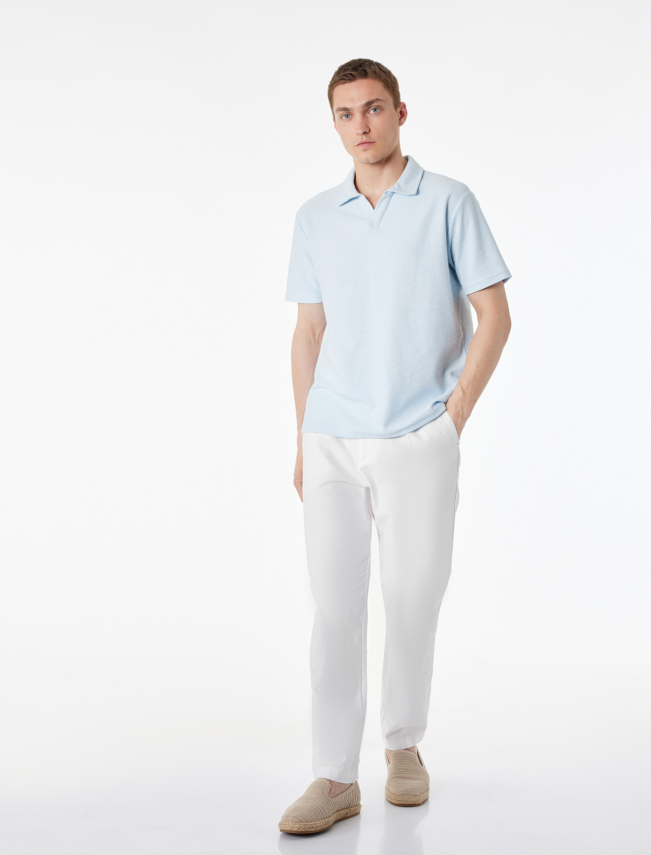   Regular Fit Kısa Kollu Basic Polo Yaka Tişört