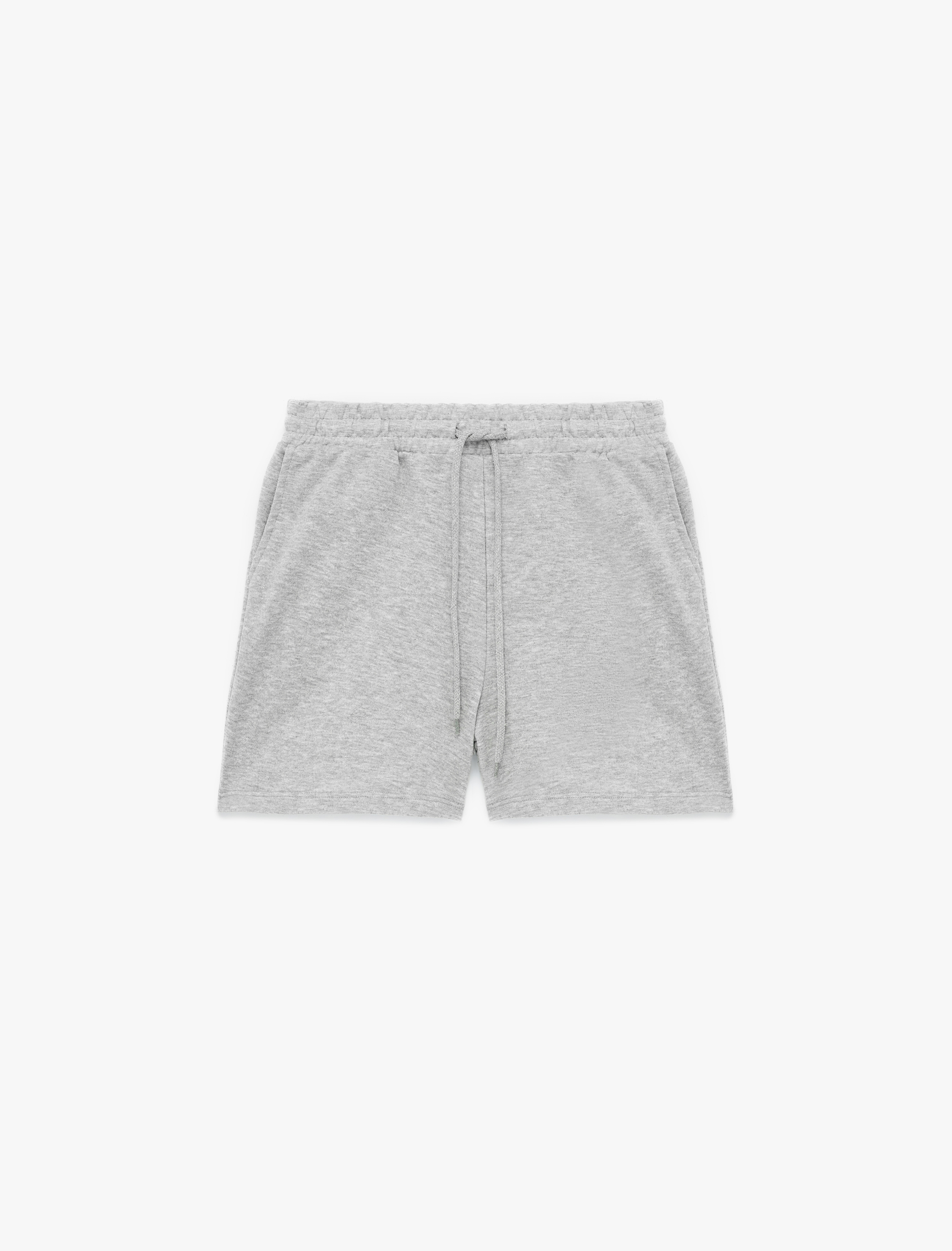   Slim Fit Beli Bağcıklı Cepli Simli Mini Şort