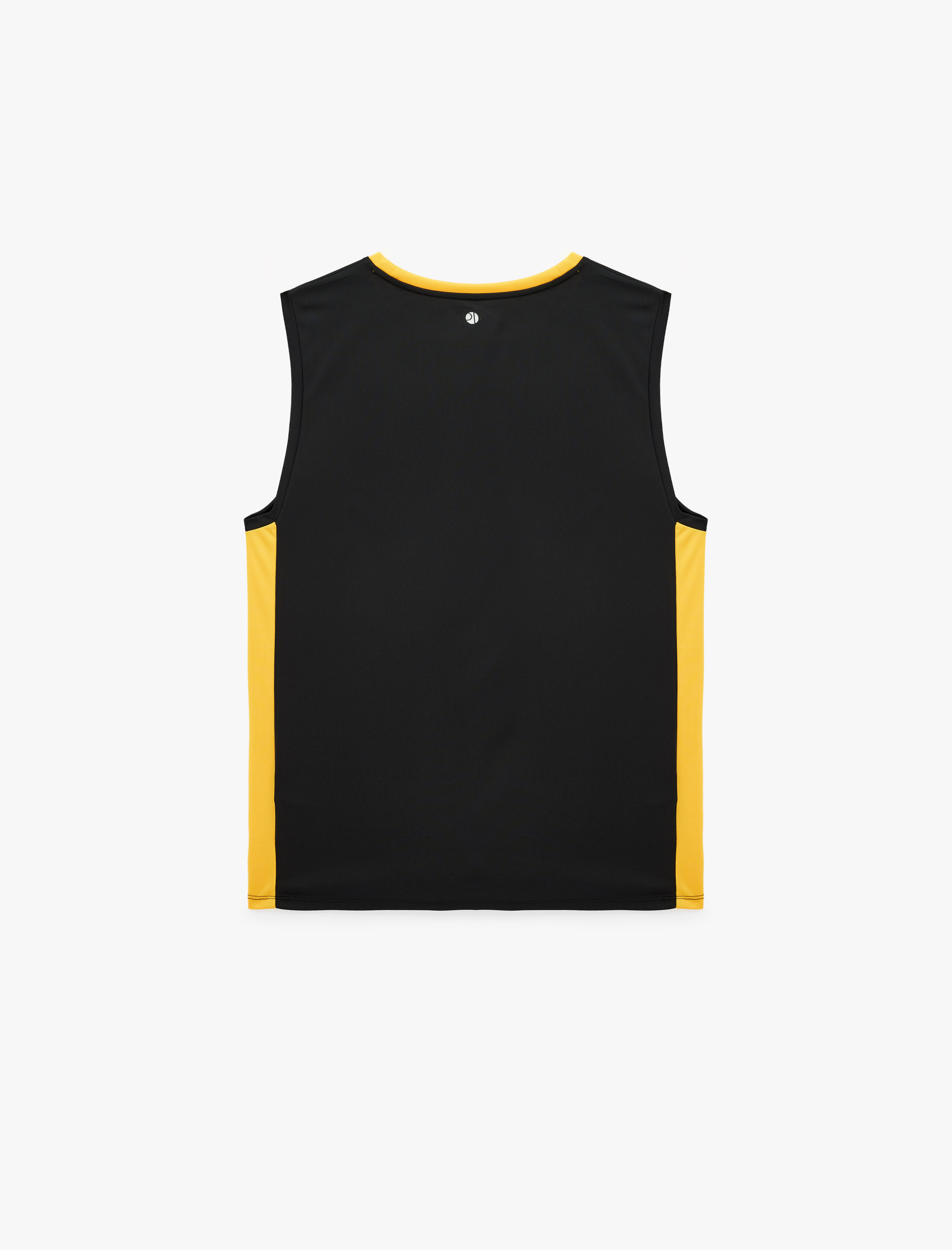   Regular Fit Kolsuz Bisiklet Yaka Baskılı Spor Atlet