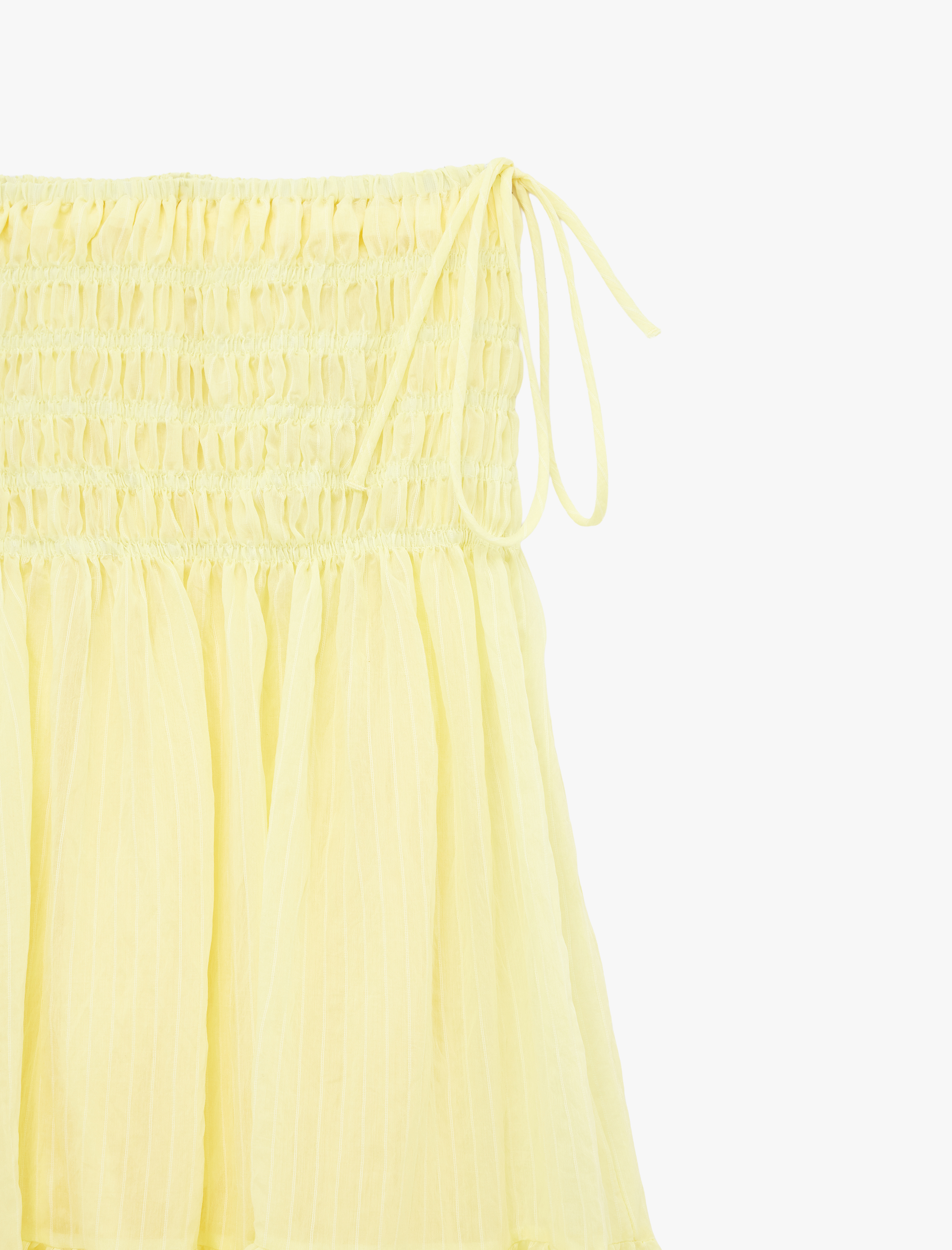   Bol Kalıp Gipeli Midi Kloş Etek