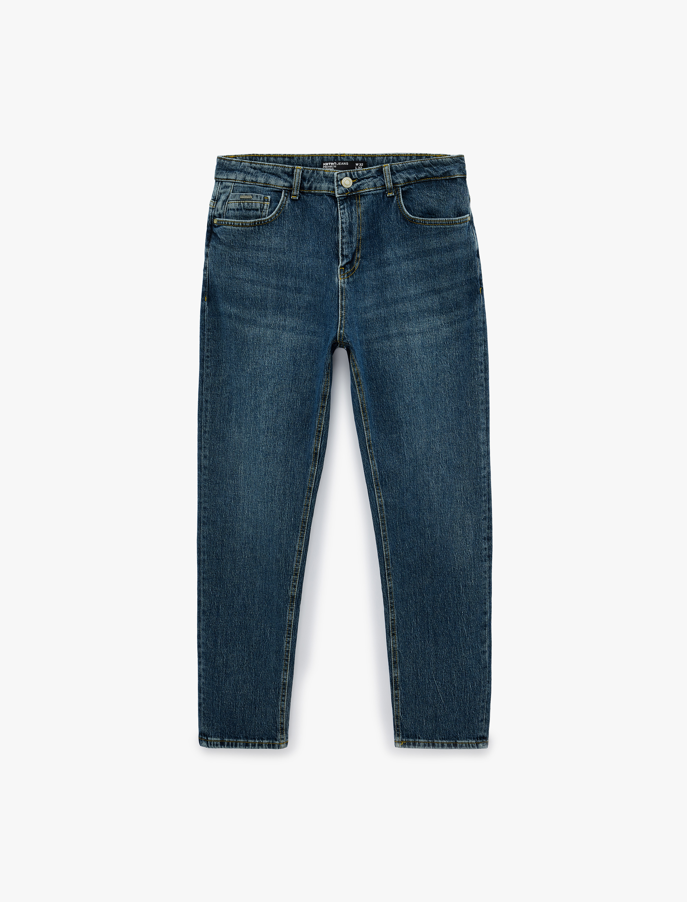   Regular Fit Pamuklu Tapered Jean Pantolon - Joe Jean
