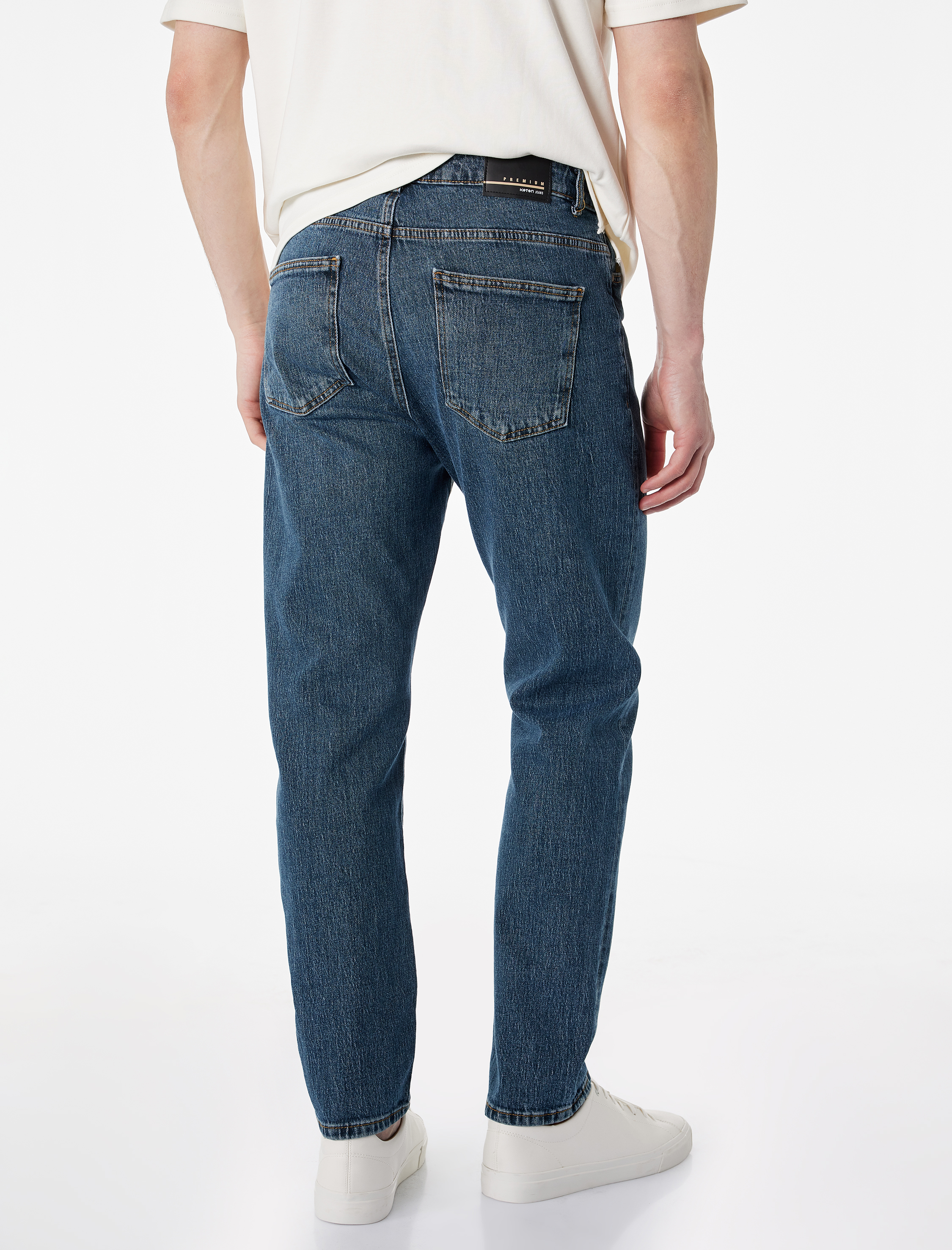   Regular Fit Pamuklu Tapered Jean Pantolon - Joe Jean