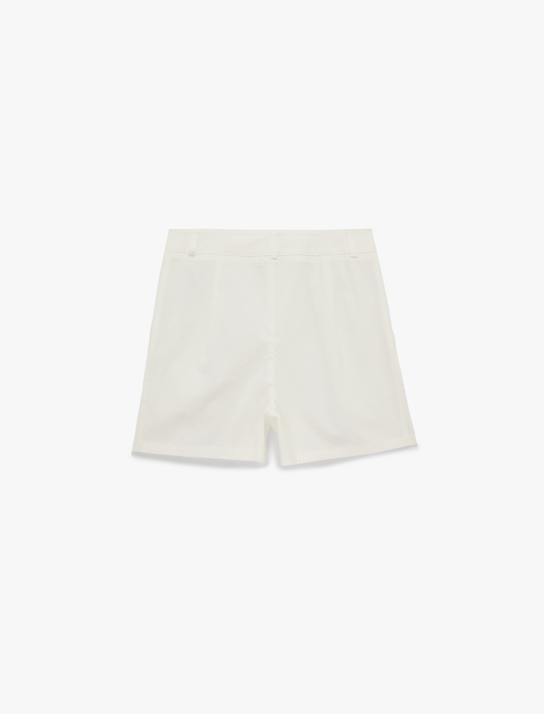   Normal Bel Cep Detaylı Pamuklu Mini Şort