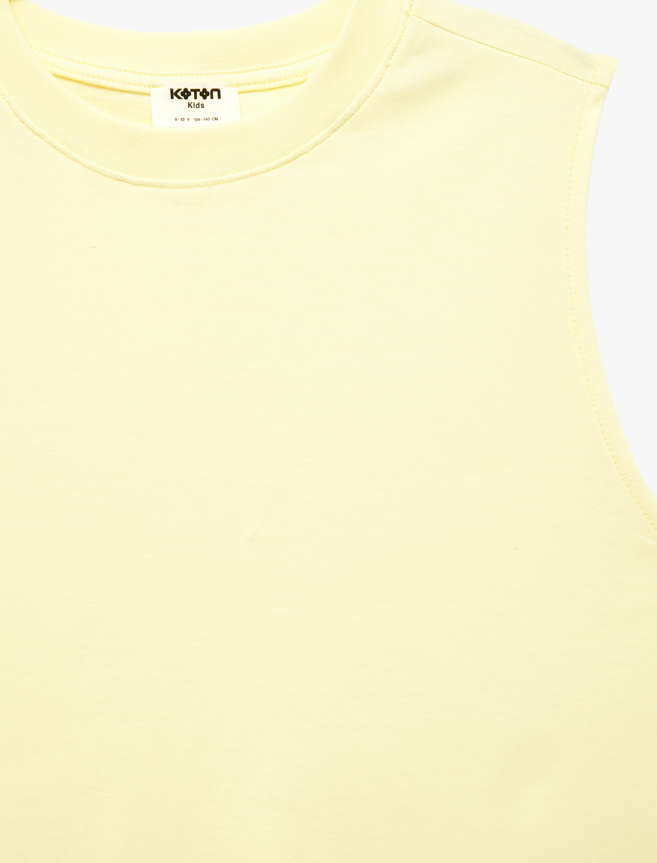  Erkek Çocuk Pamuklu Kolsuz Bisiklet Yaka Basic Atlet