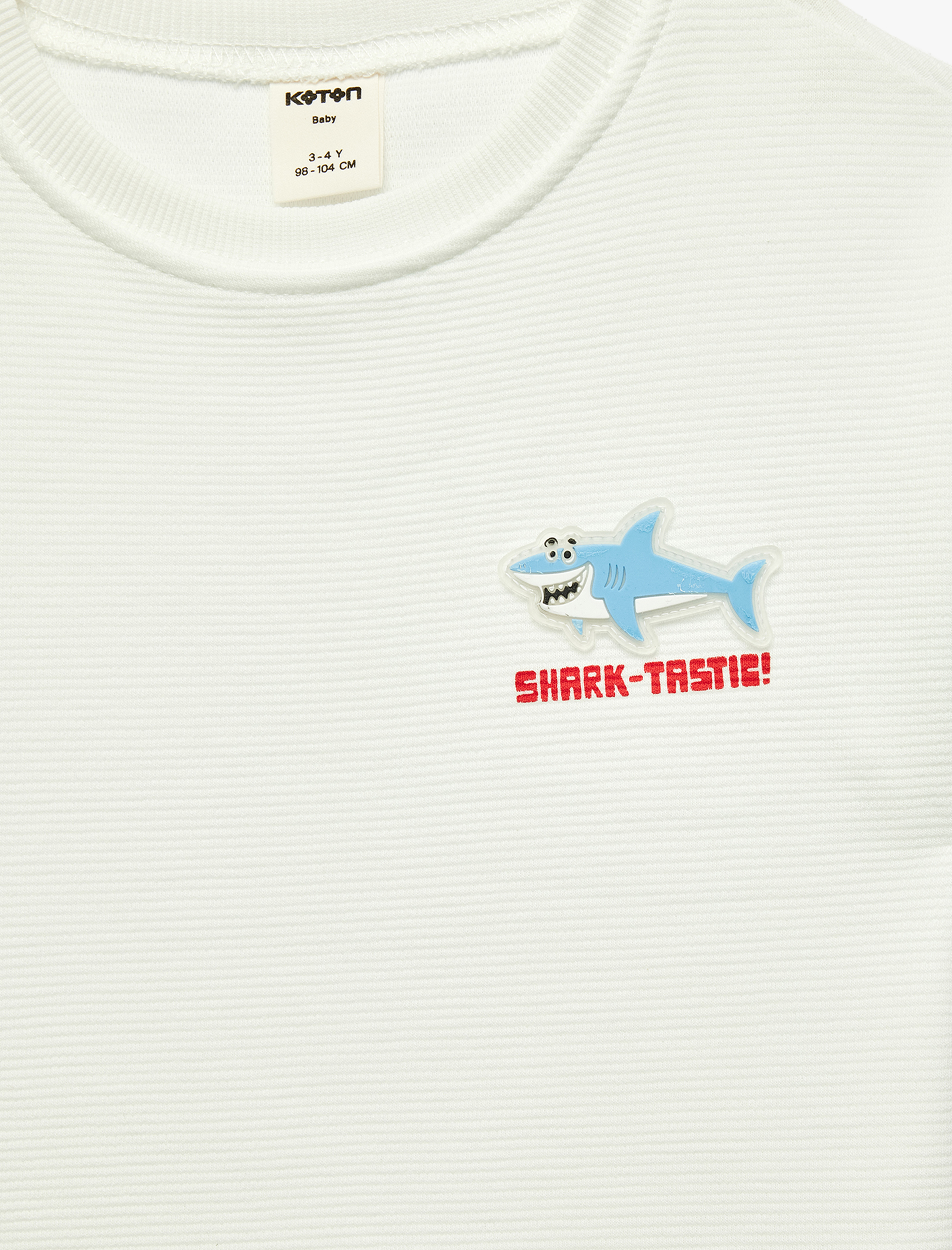  Erkek Bebek Pamuklu Kısa Kollu Bisiklet Yaka Baskılı Tişört