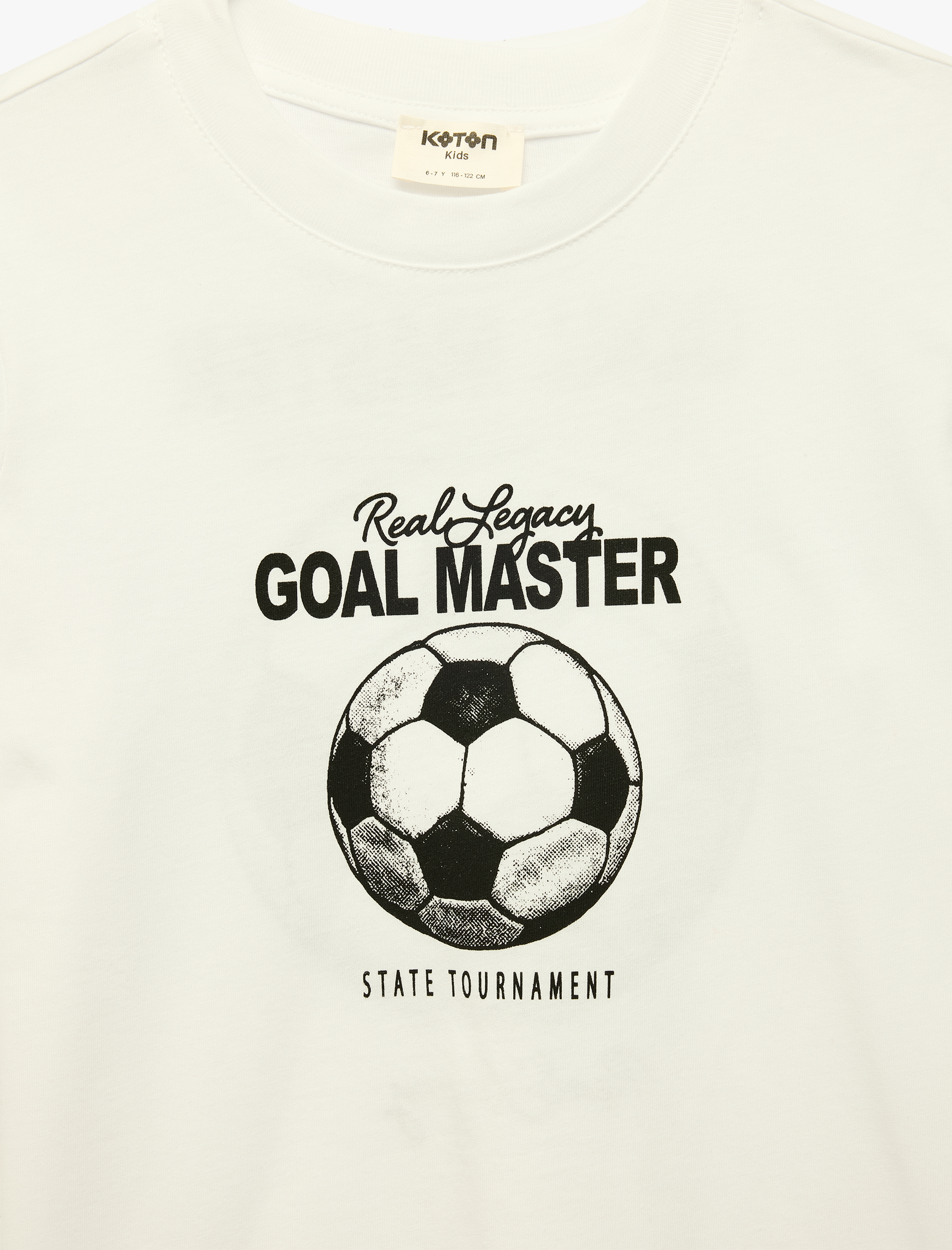  Erkek Çocuk Kısa Kollu Bisiklet Yaka Pamuklu Baskılı Tişört