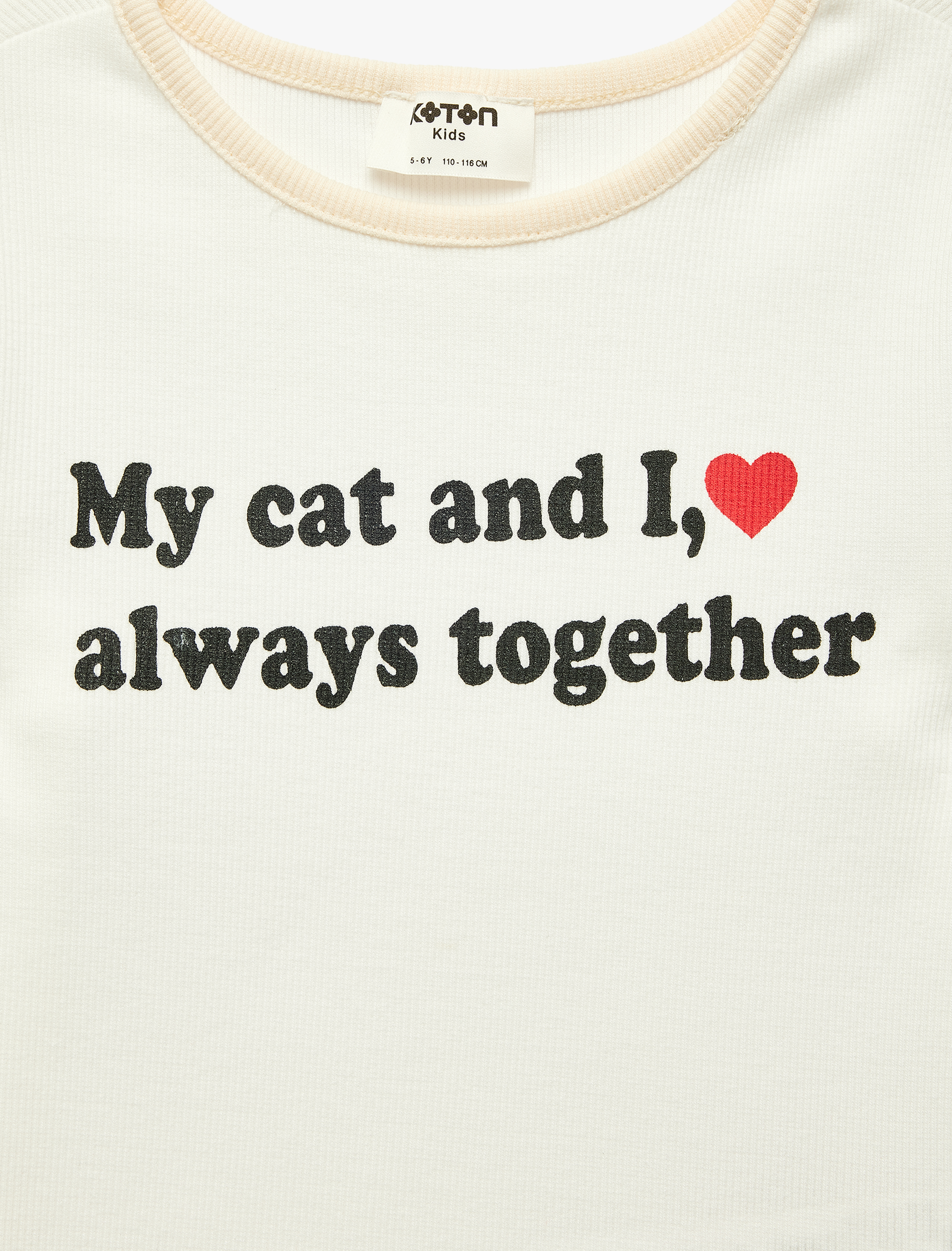  Kız Çocuk Pamuklu Kısa Kollu Bisiklet Yaka Tişört