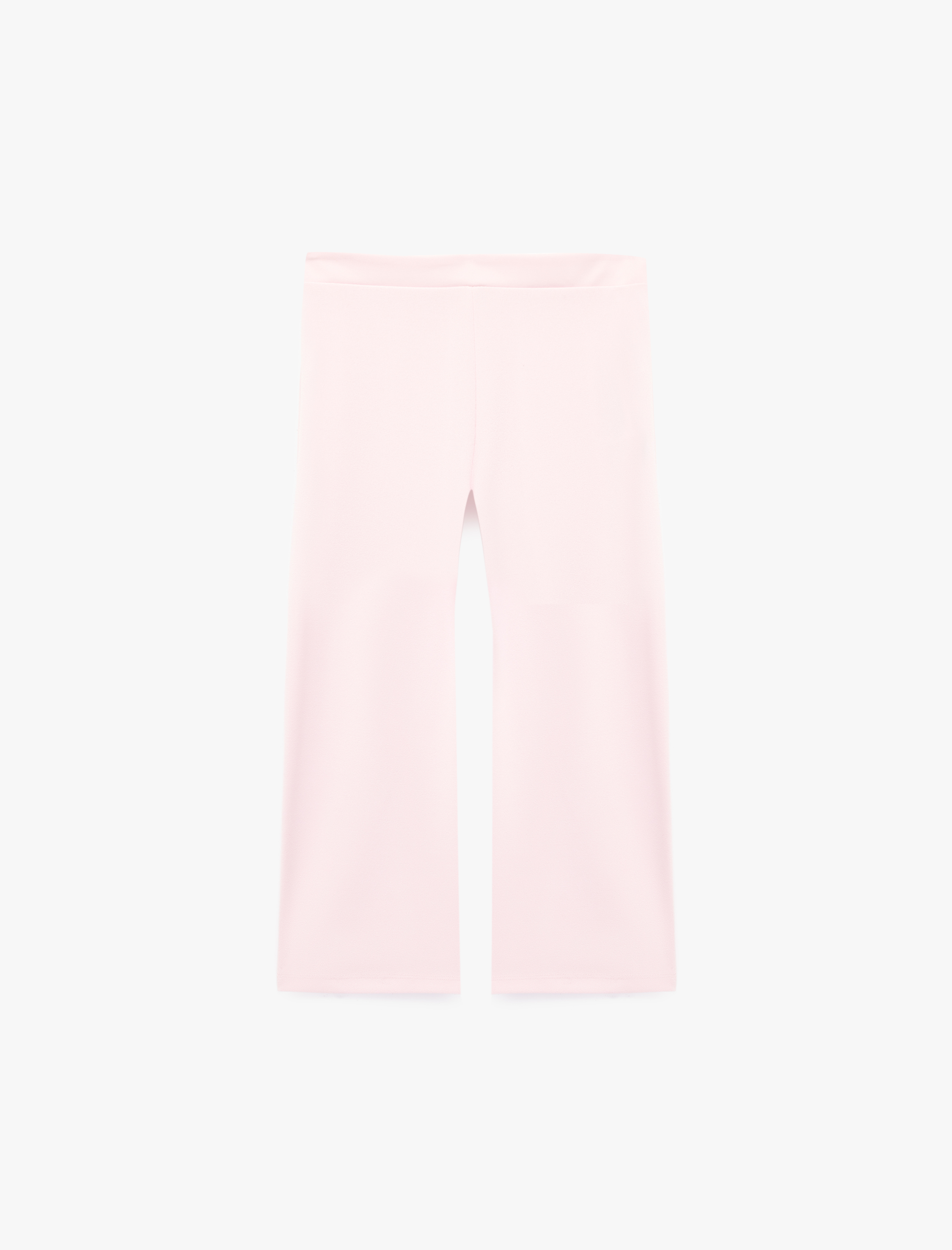  Kız Çocuk Cep Detaylı Geniş Paça Pantolon