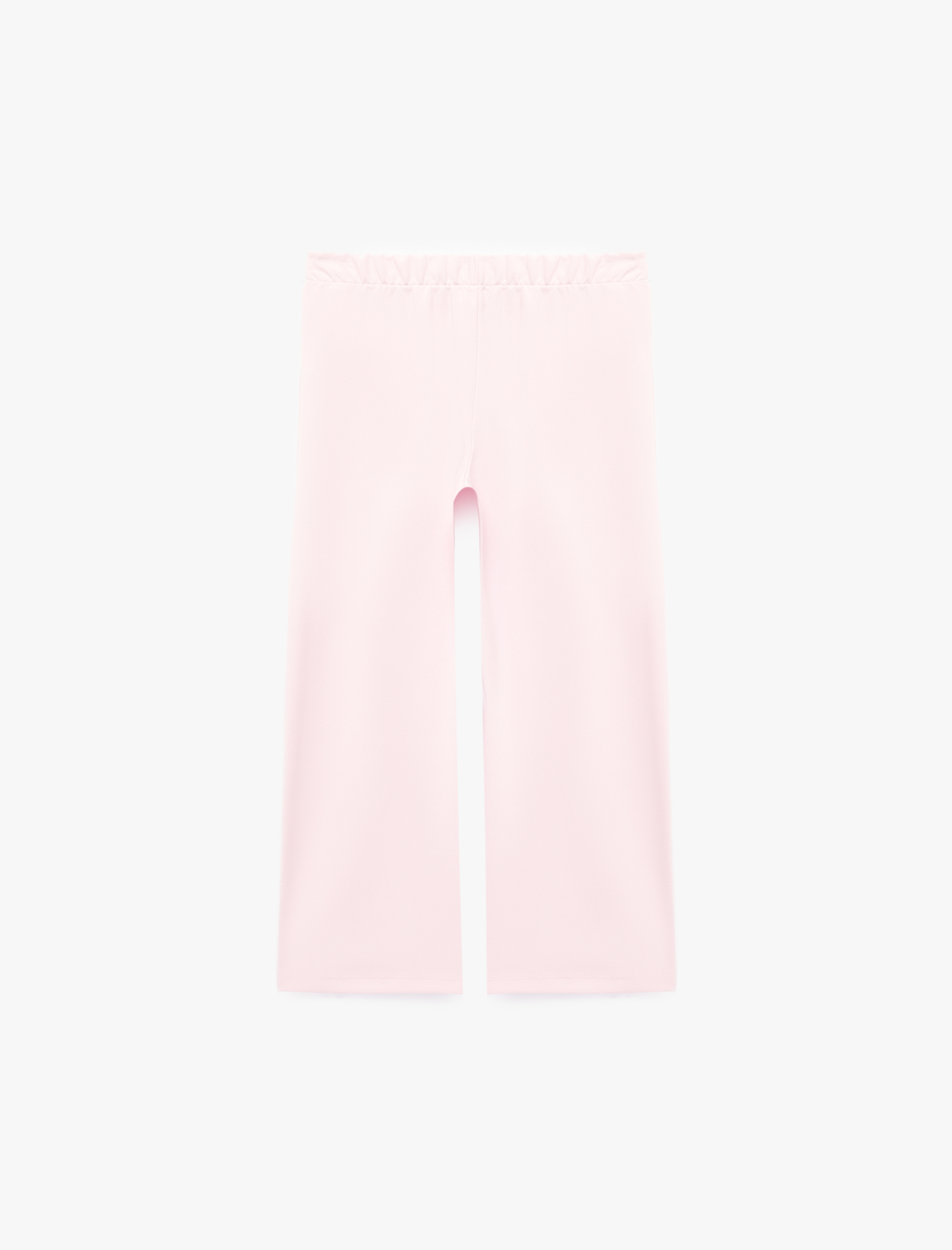  Kız Çocuk Cep Detaylı Geniş Paça Pantolon