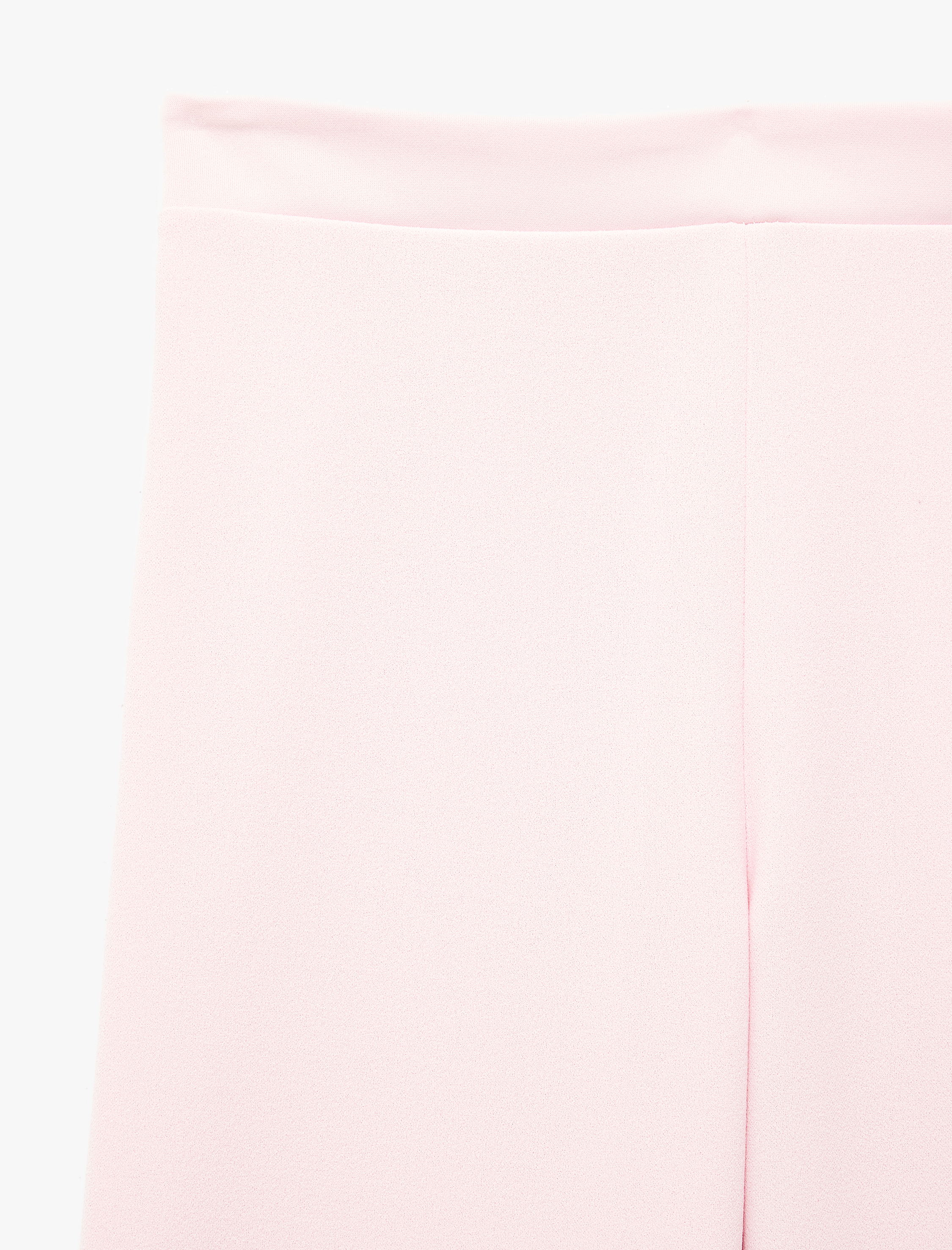  Kız Çocuk Cep Detaylı Geniş Paça Pantolon