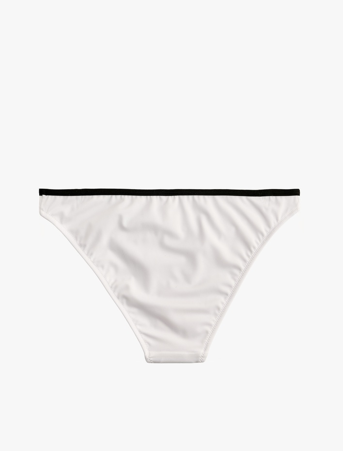  Renk Kontrastlı Bikini Altı