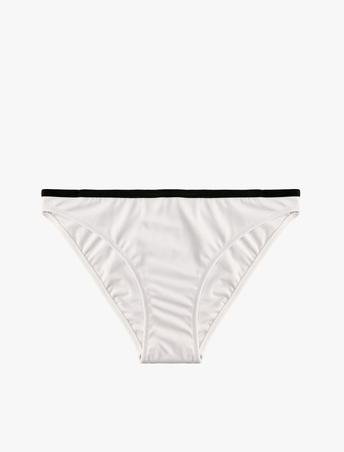  Renk Kontrastlı Bikini Altı