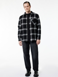 Pamuklu Normal Bel Vintage Straight Fit Jean Pantolon