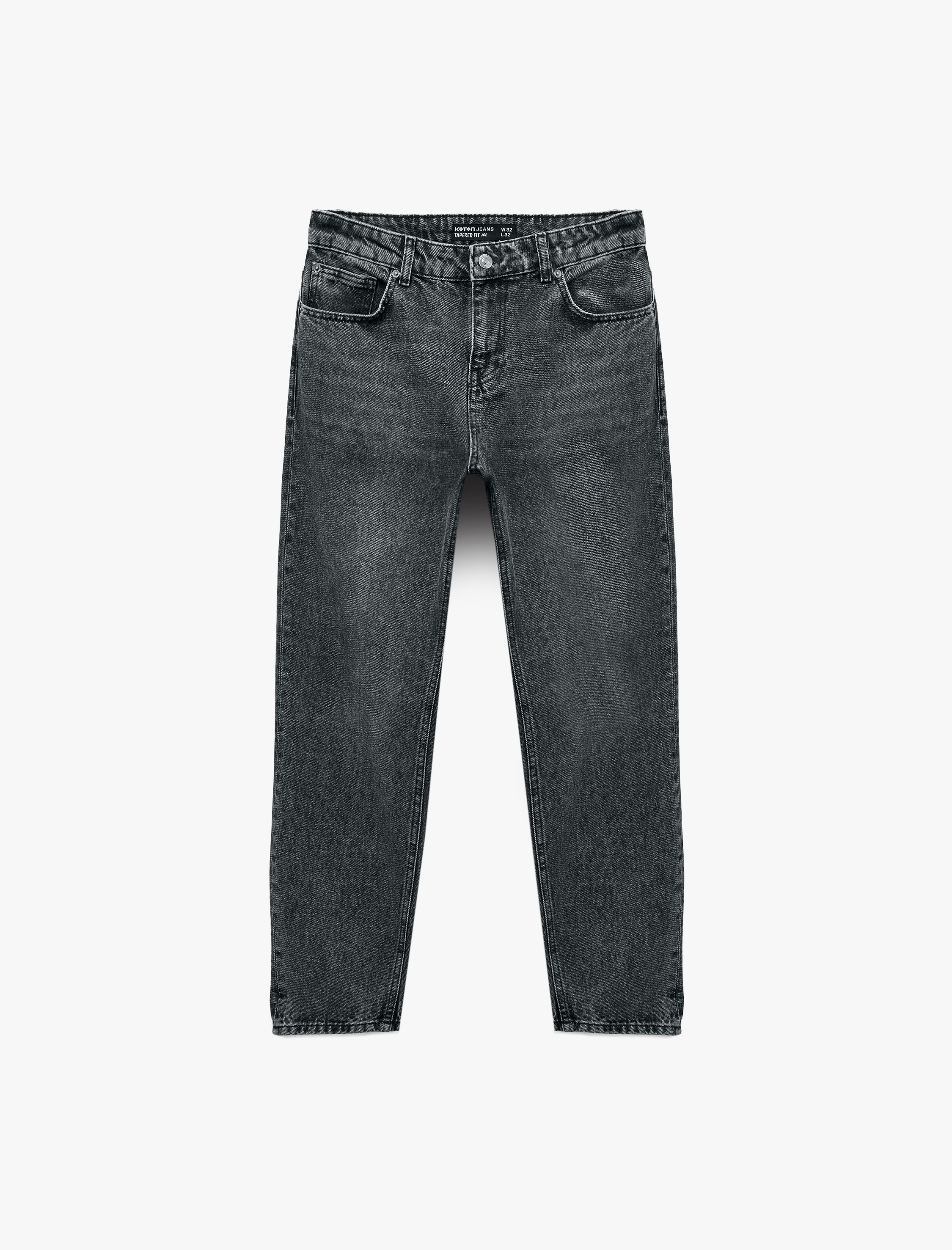   Regular Fit Pamuklu Normal Bel Tapered Jean Pantolon