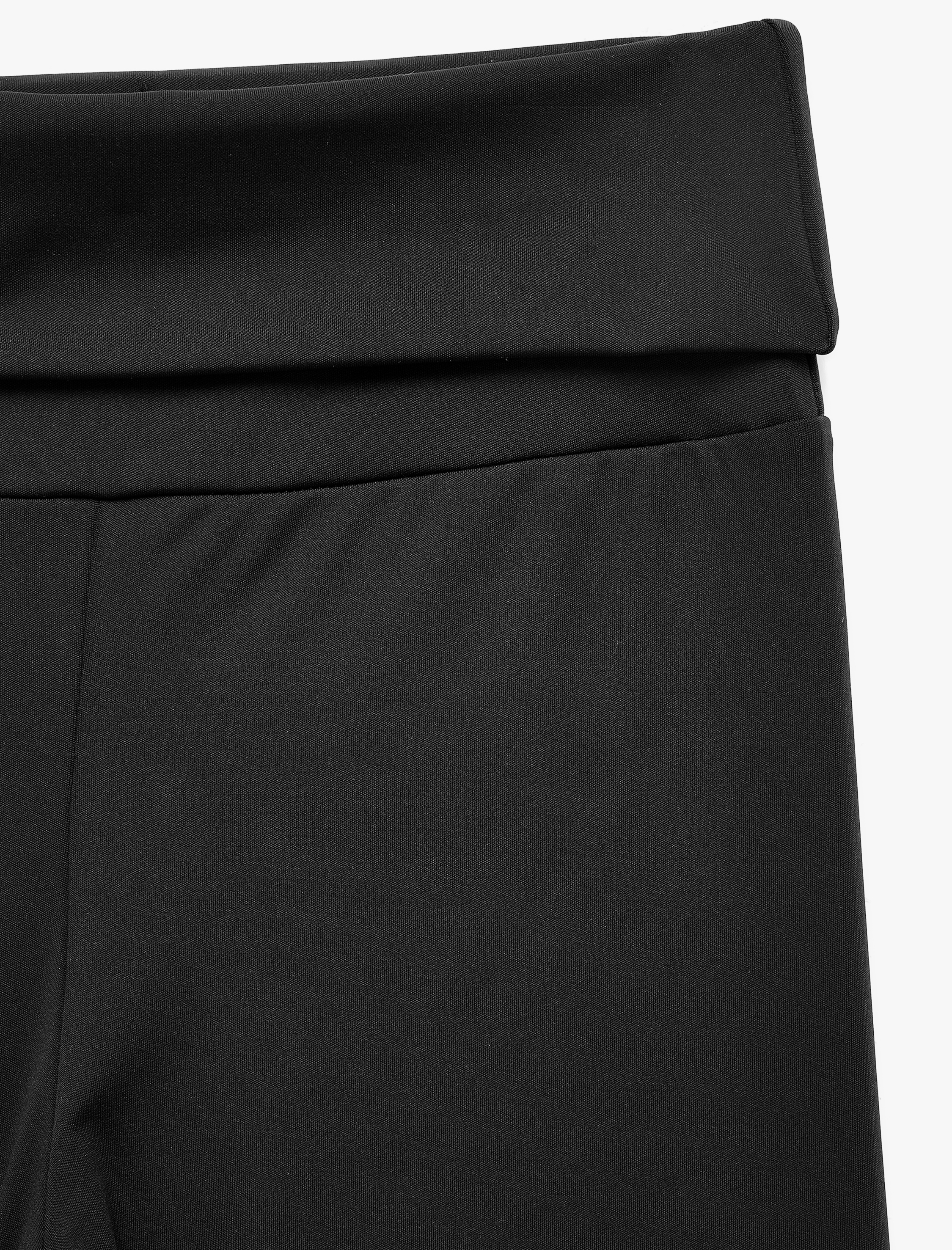  Kız Çocuk Yüksek Bel Beli Lastikli Basic Kısa Tayt