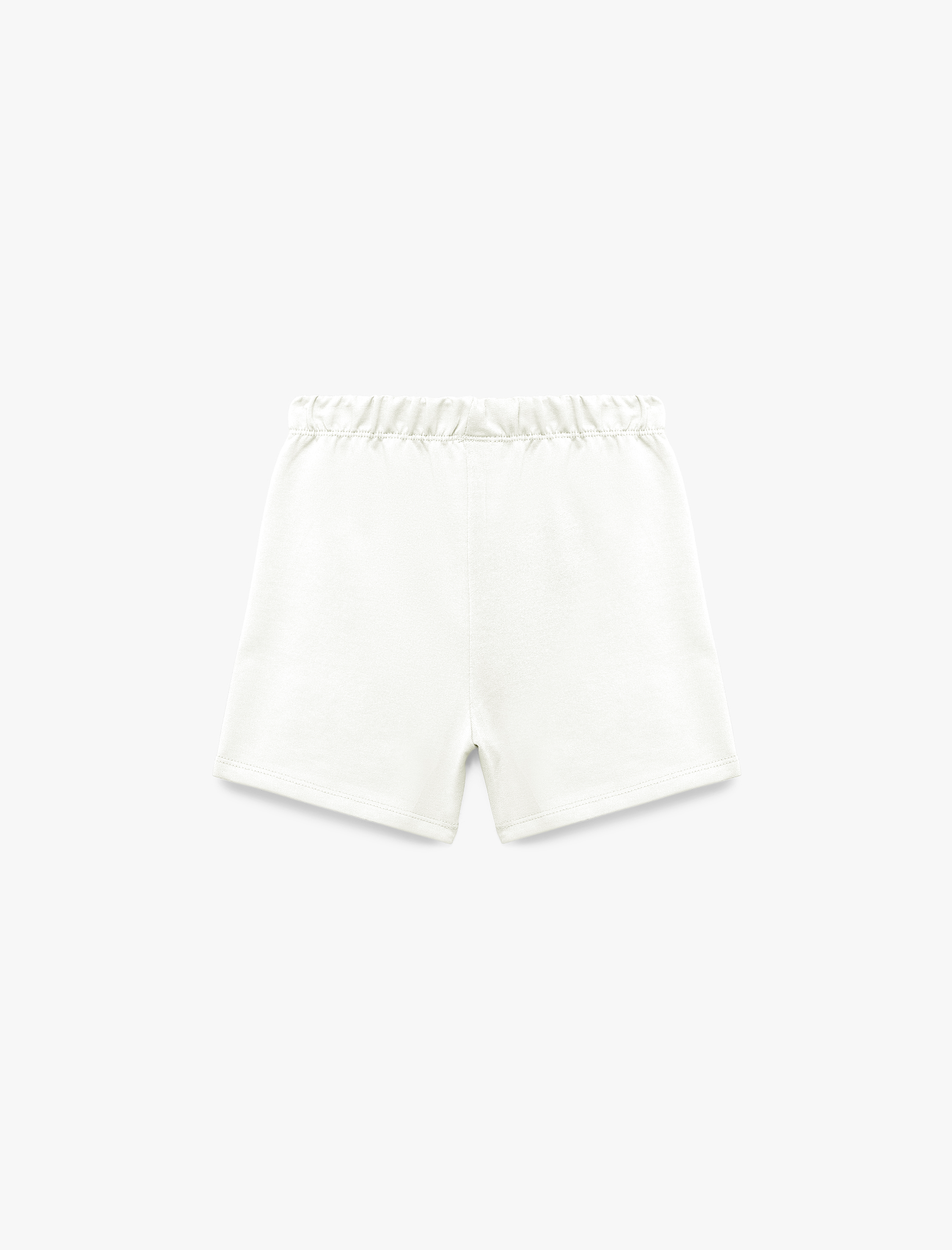  Kız Bebek Çilek Baskı Detaylı Beli Bağlamalı Pamuklu Şort