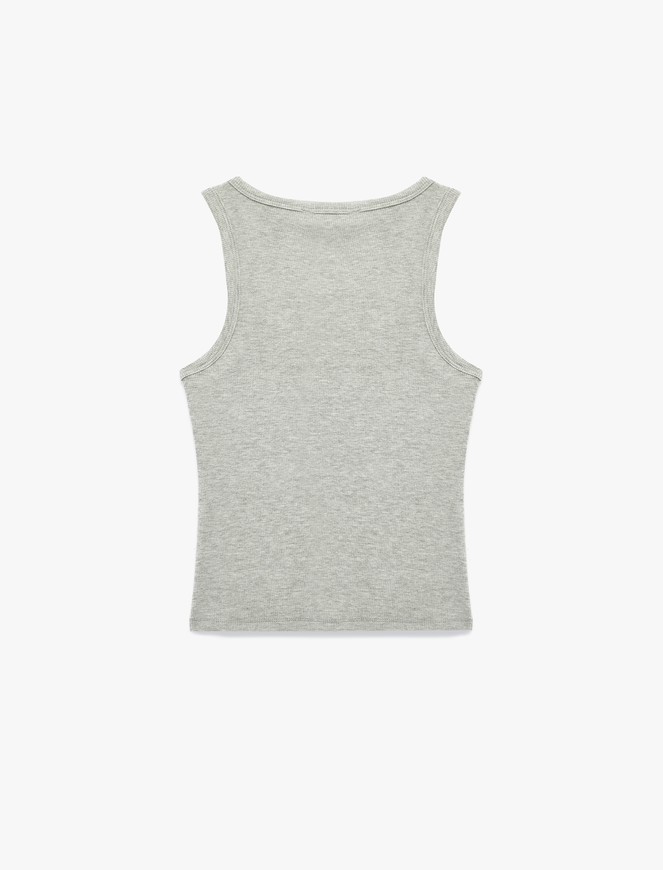   Kaşkorse Modal Karışımlı V Yaka Kolsuz Slim Fit Atlet