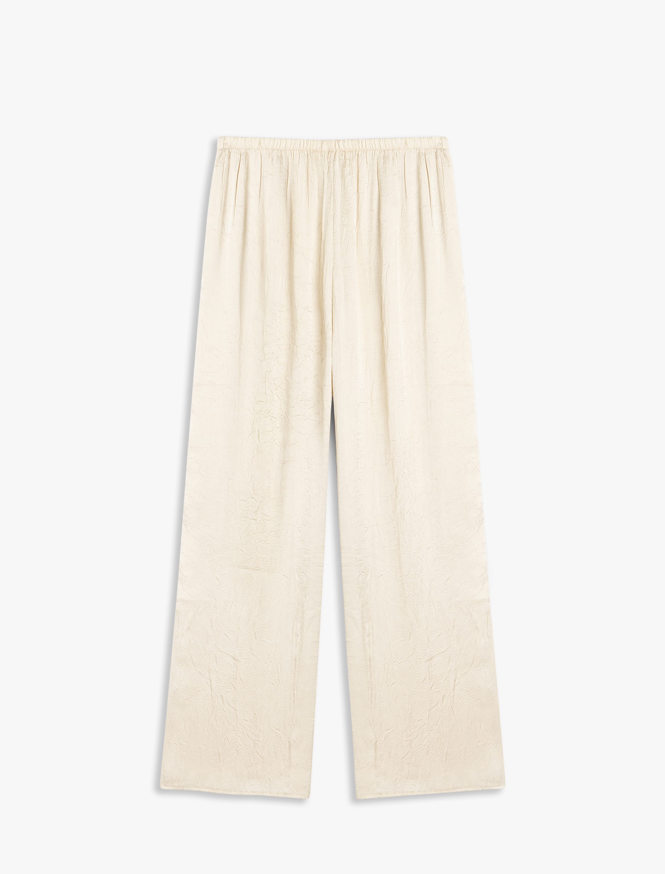   Beli Lastikli Cepli Bol Paça Yüksek Bel Pantolon