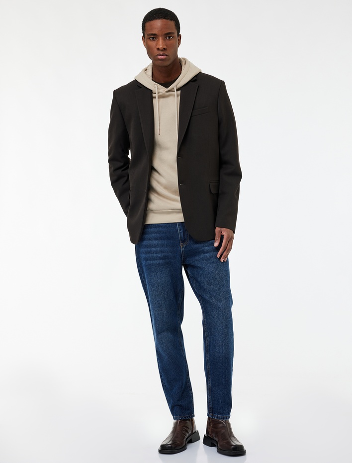  Bol Kalıp Loose Fit Jean Pantolon - Steve Jean