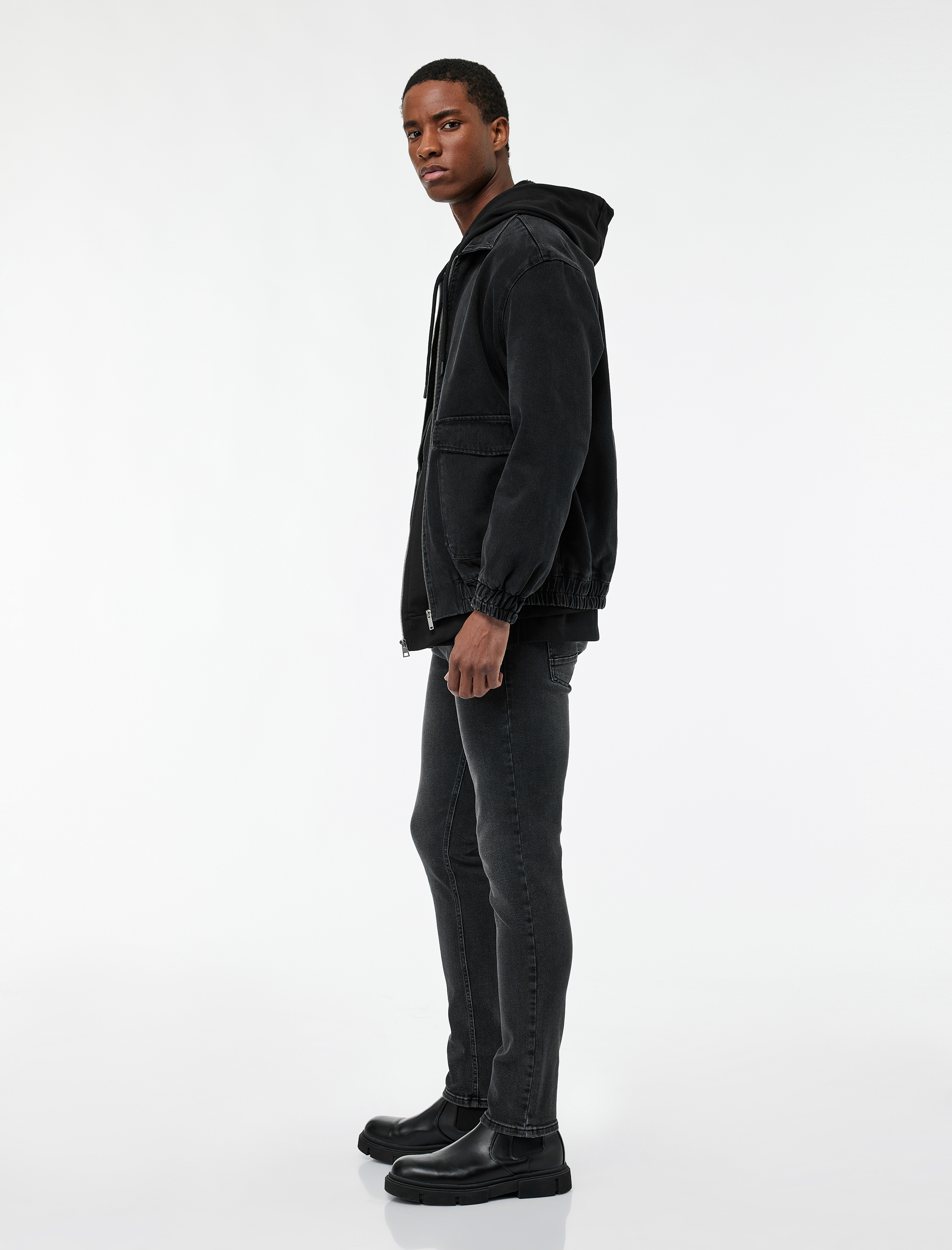   Pamuklu Normal Bel 5 Cepli Skinny Fit Jean Pantolon