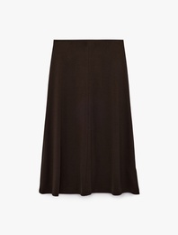 Modal Kumaş Midi Etek