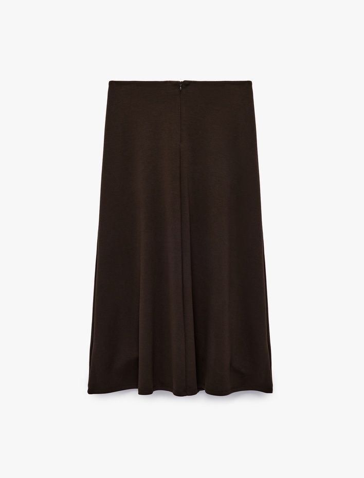  Modal Kumaş Midi Etek