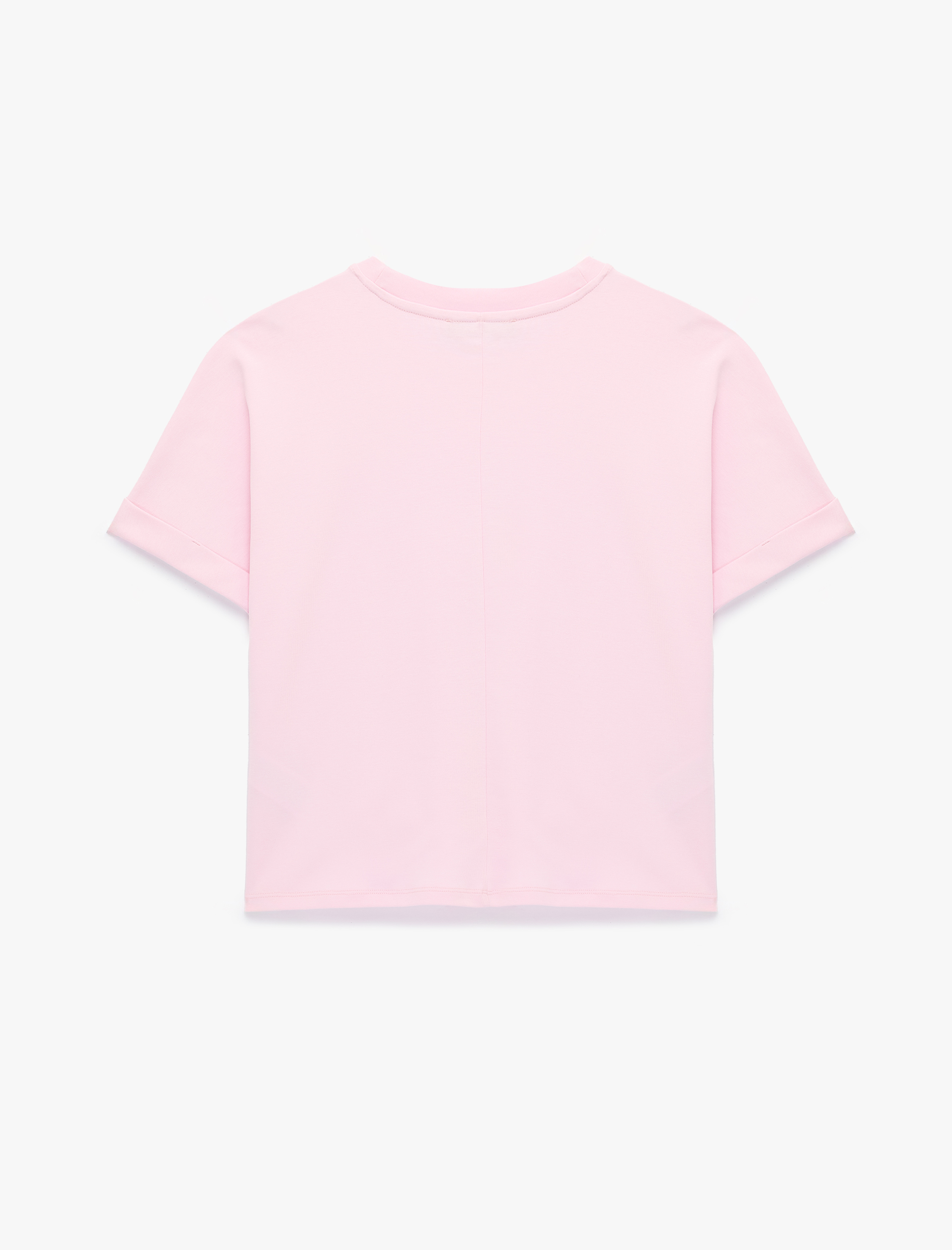   Pamuklu Regular Fit Kısa Kollu Bisiklet Yaka Basic Tişört