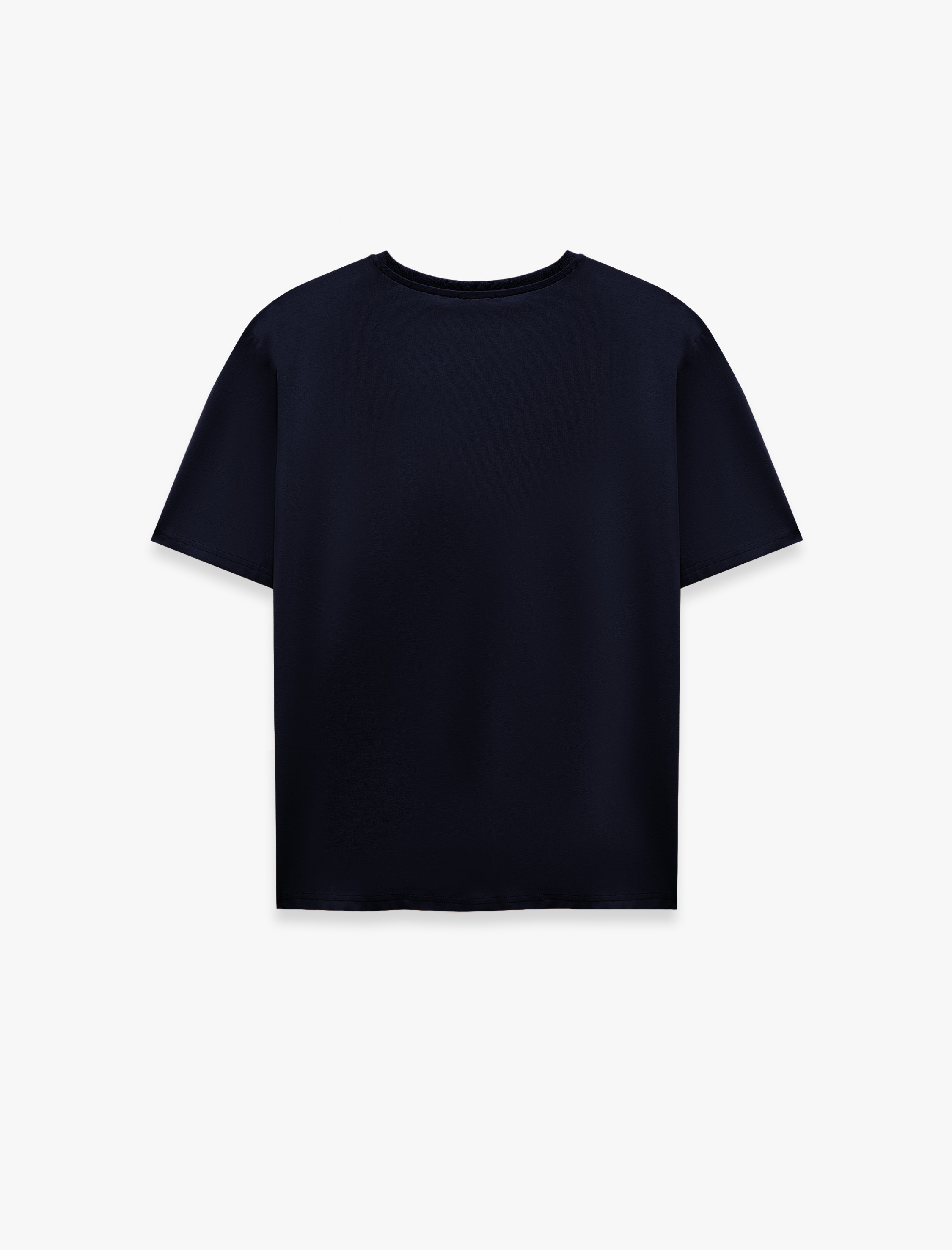   Pamuklu Regular Fit Bisiklet Yaka Kısa Kollu Basic Tişört