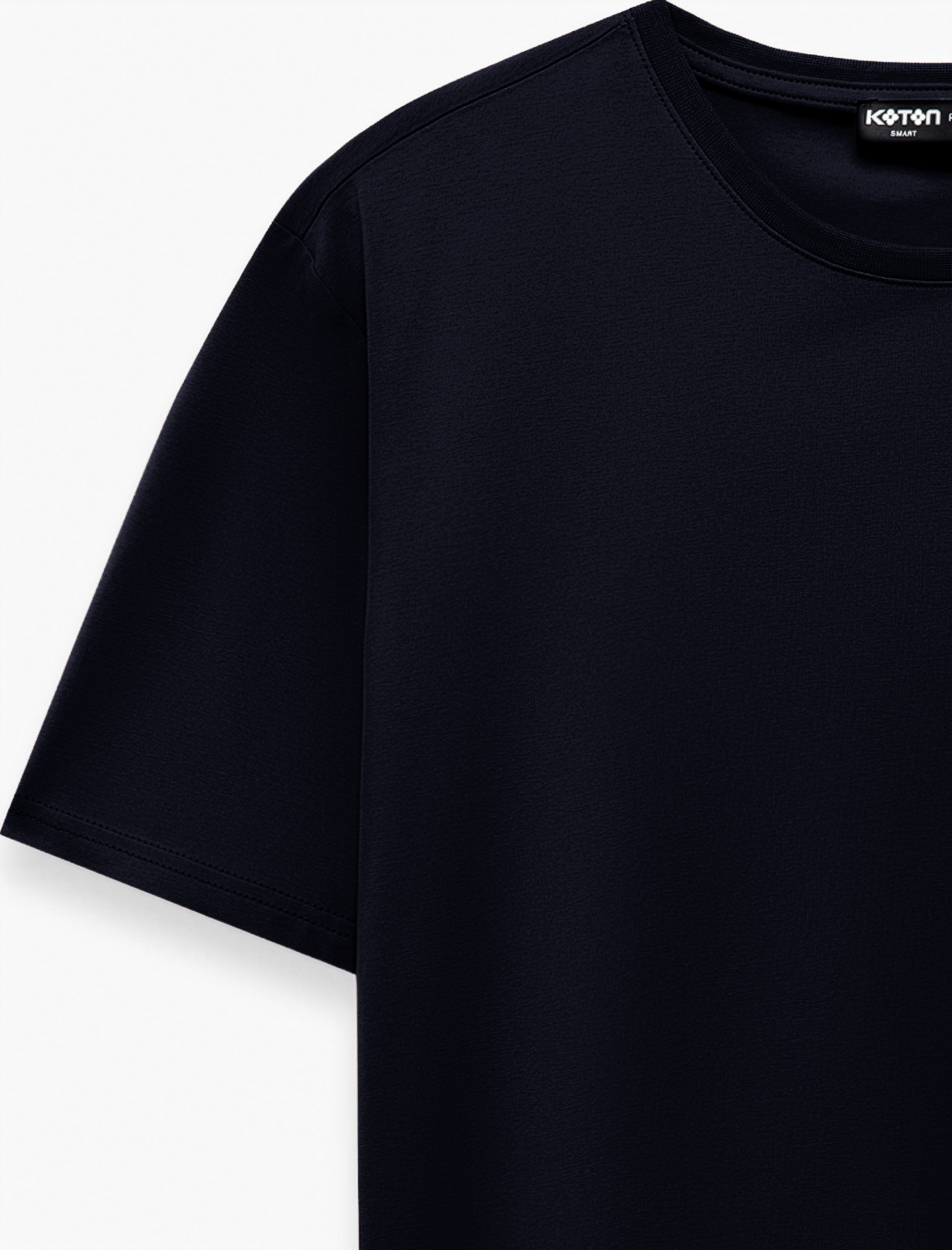   Pamuklu Regular Fit Bisiklet Yaka Kısa Kollu Basic Tişört