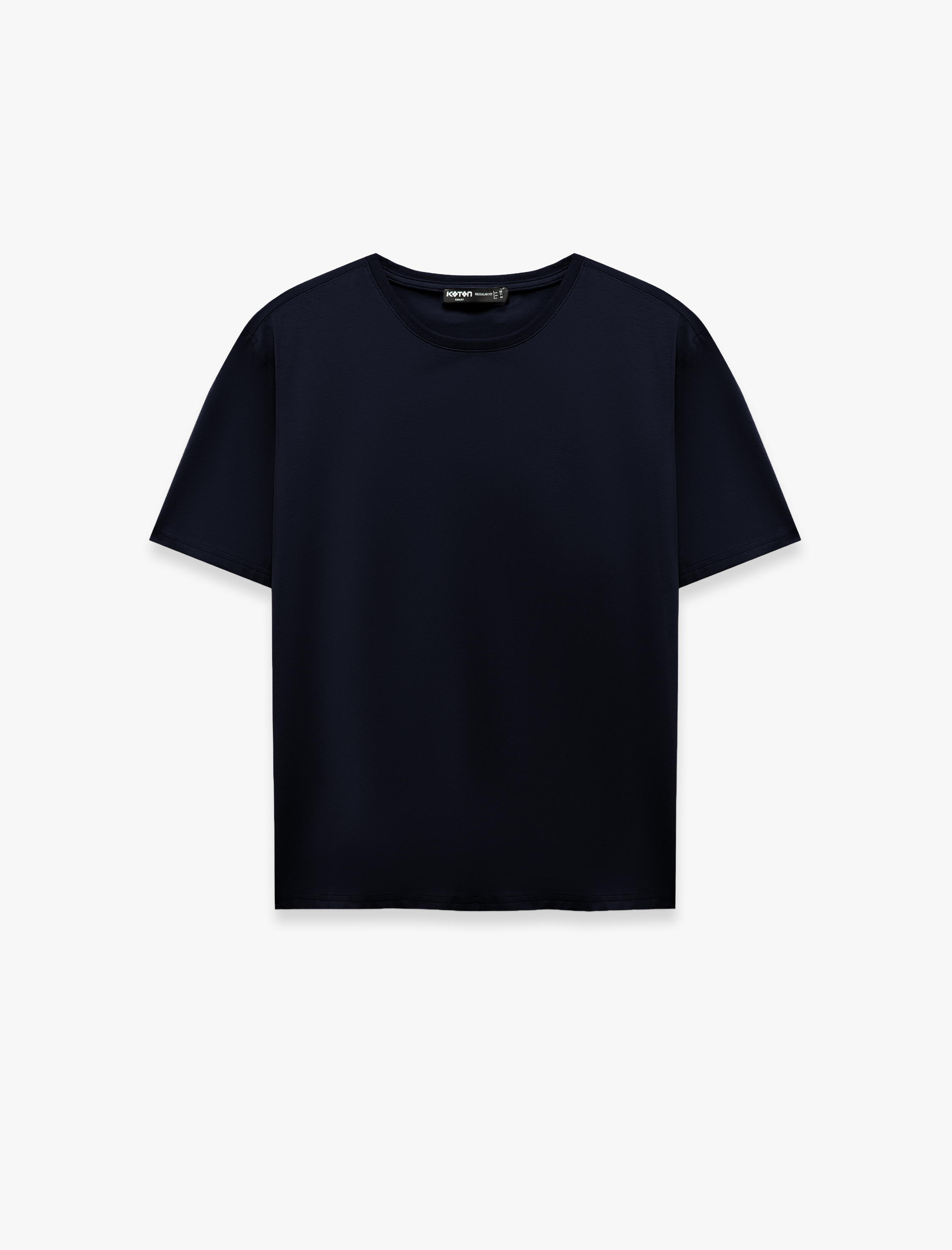   Pamuklu Regular Fit Bisiklet Yaka Kısa Kollu Basic Tişört