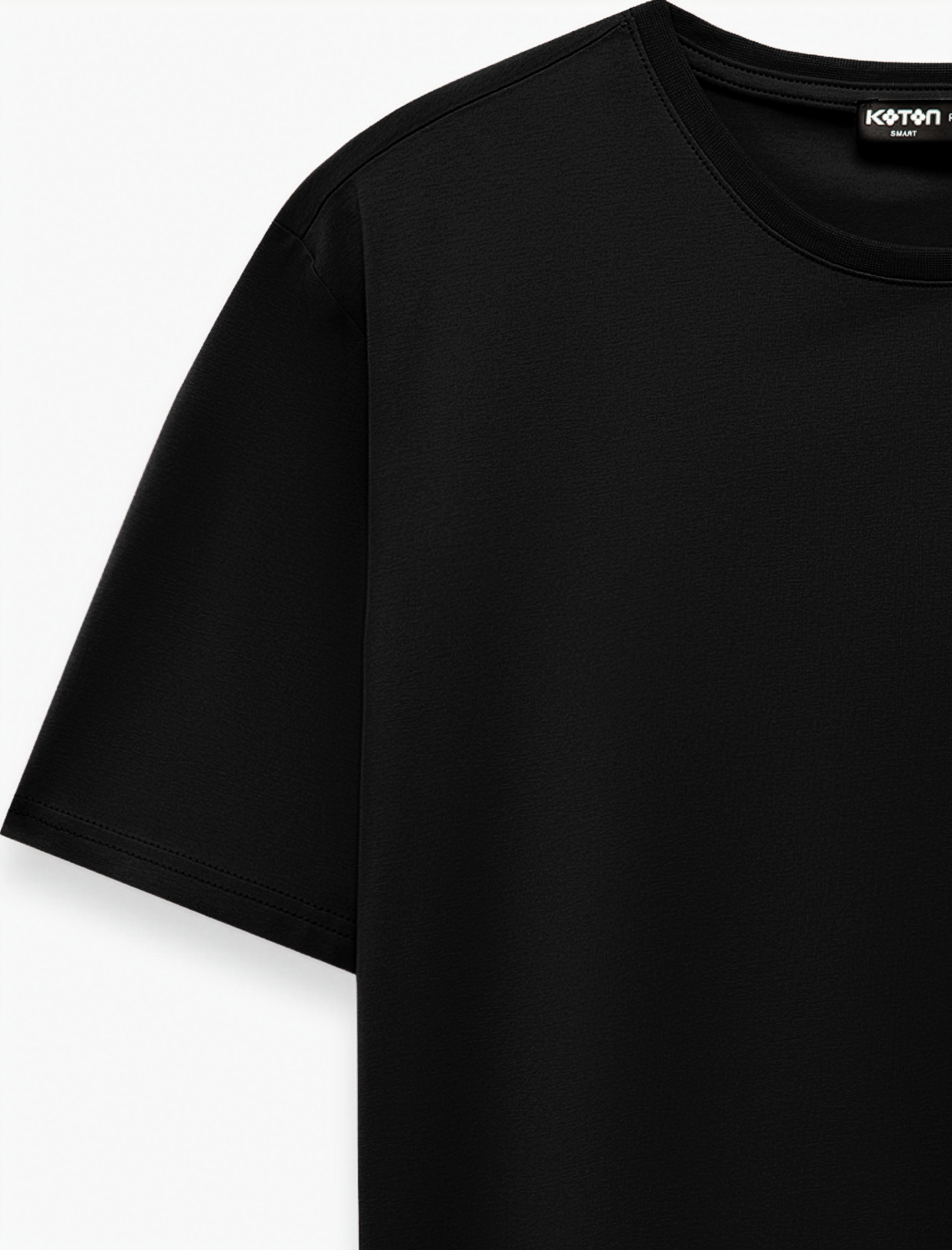   Pamuklu Regular Fit Bisiklet Yaka Kısa Kollu Basic Tişört