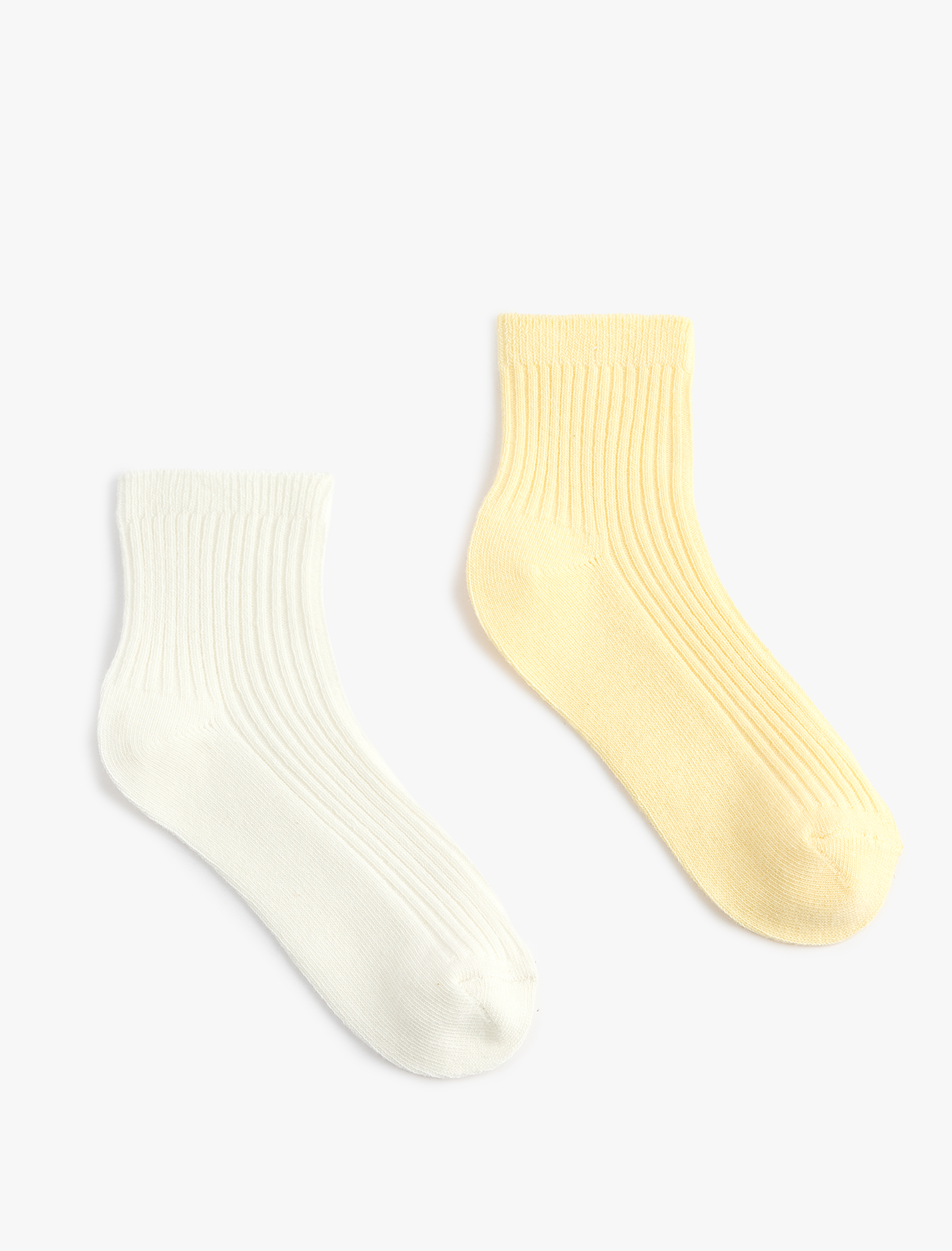  Kız Çocuk Pamuklu 2'li Soket Çorap Seti