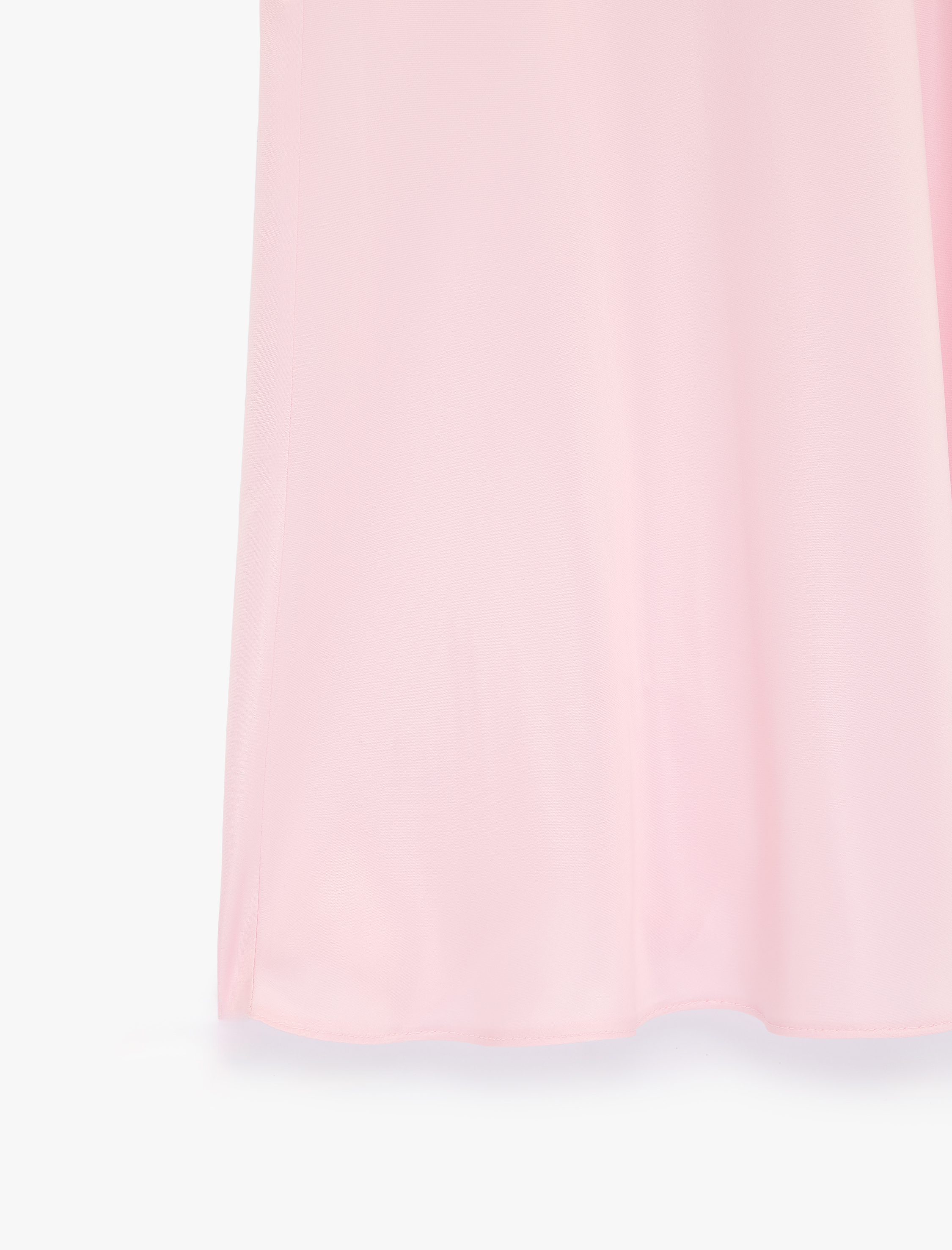   Balık Kesim Midi Saten Etek