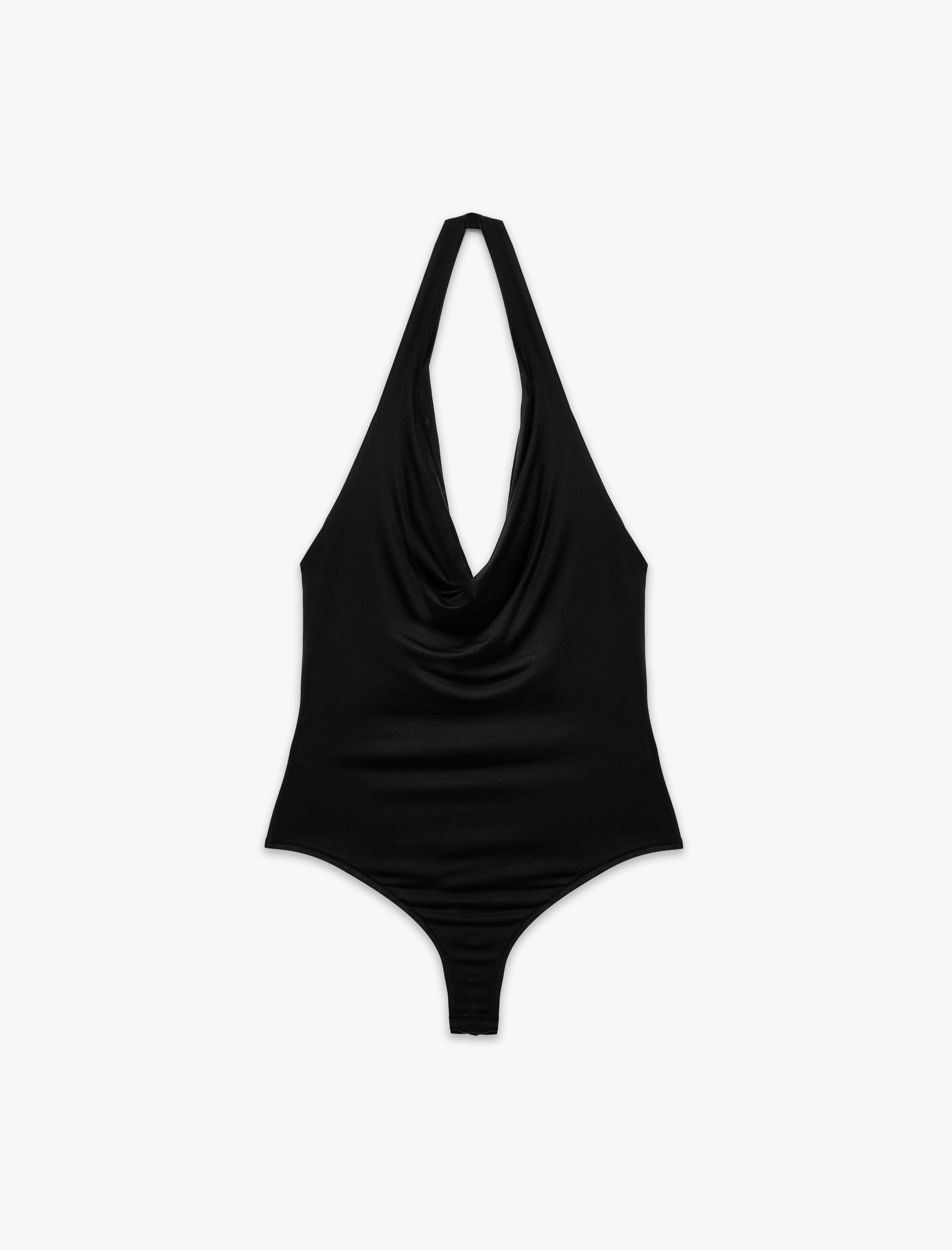   Sırt Dekolteli Degaje Yaka Bodysuit