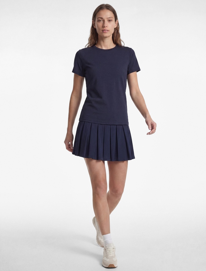  Slim Fit Kısa Kollu Bisiklet Yaka Spor Tişört