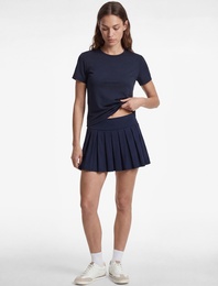 Slim Fit Kısa Kollu Bisiklet Yaka Spor Tişört