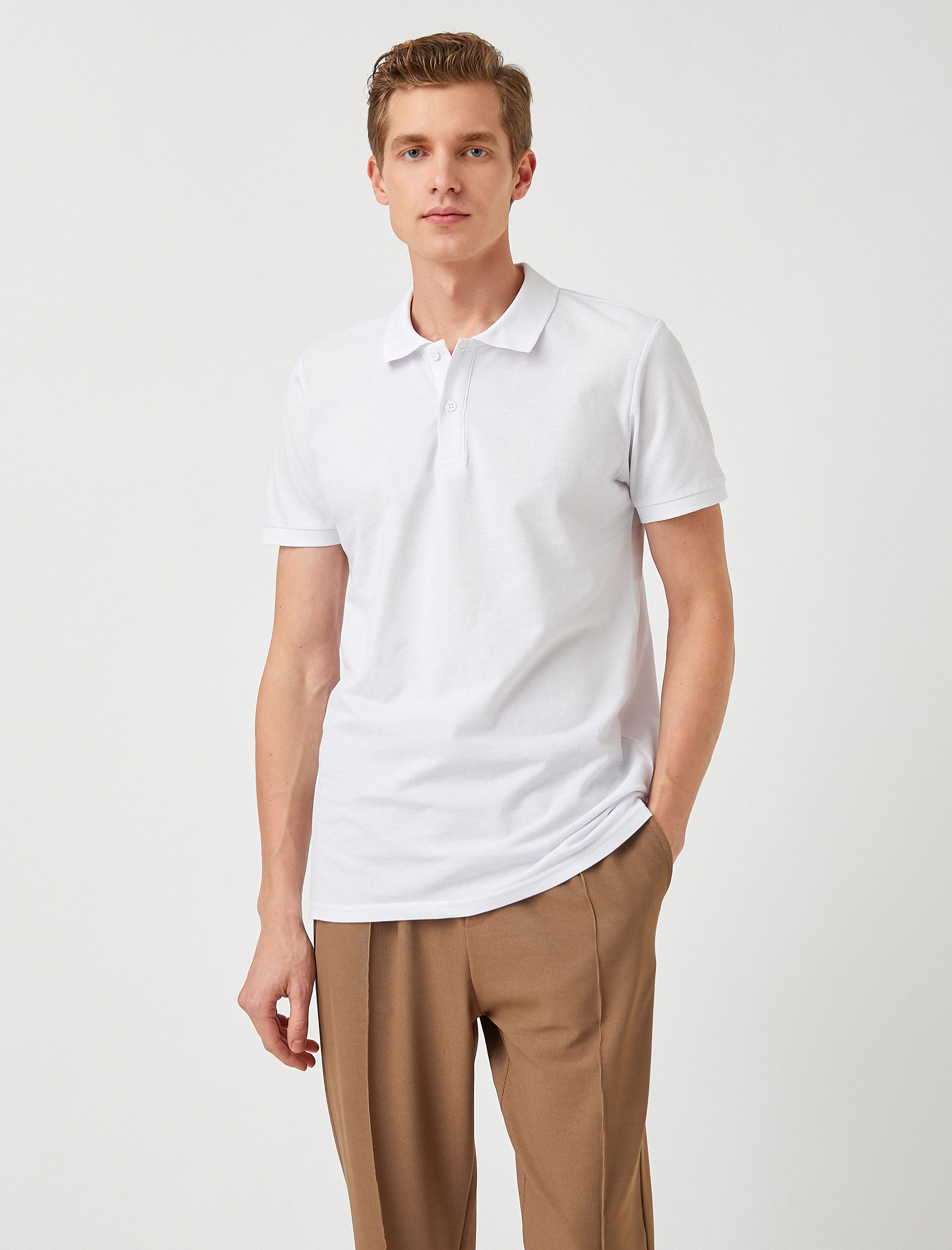   Basic Polo Yaka Tişört