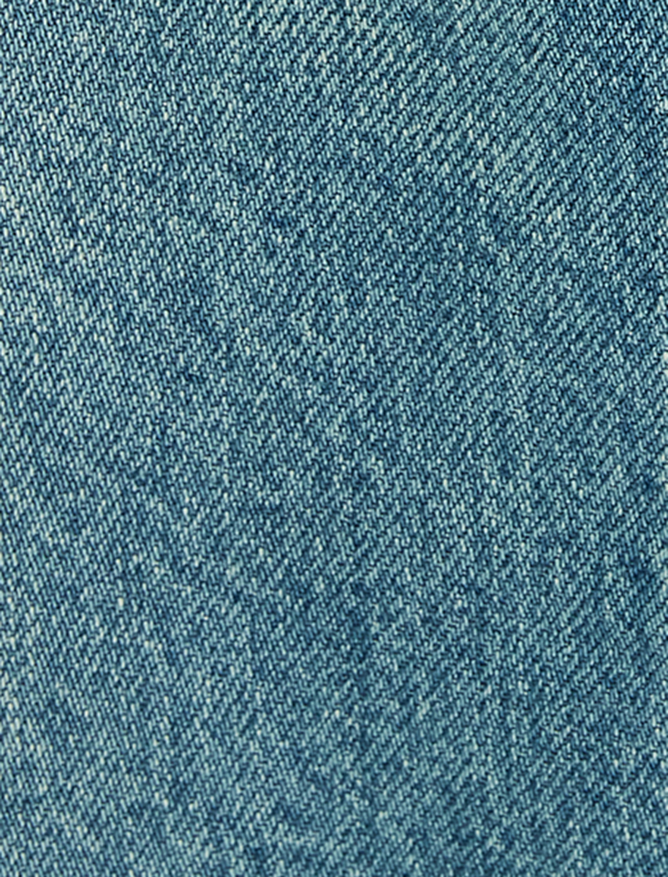   Pamuklu Yıpratma Detaylı Düşük Bel Düz Paça Jean Pantolon - Straight Jeans
