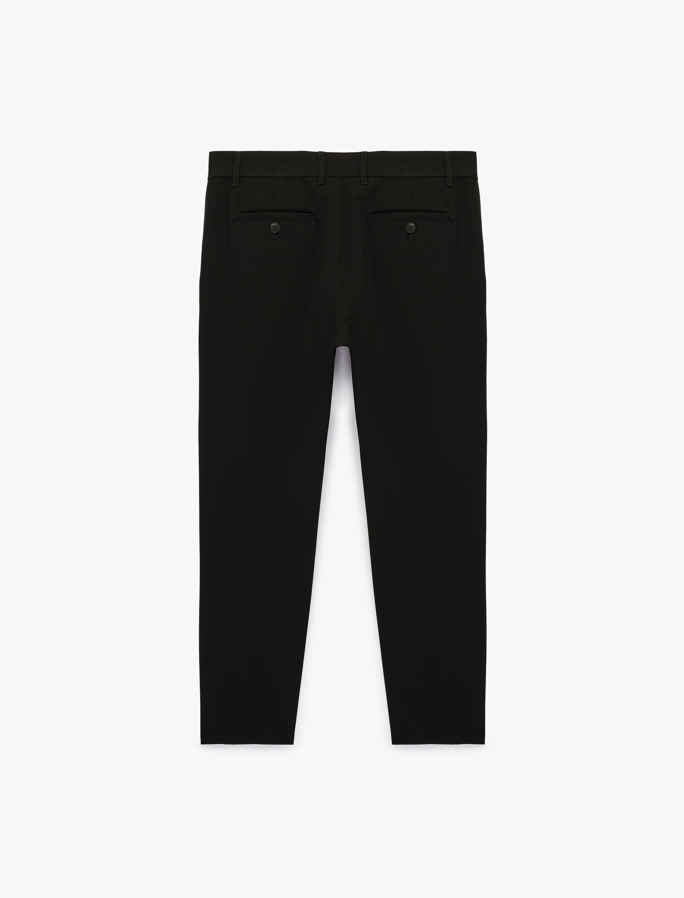   Viskon Karışımlı Cepli Slim Fit Kumaş Pantolon