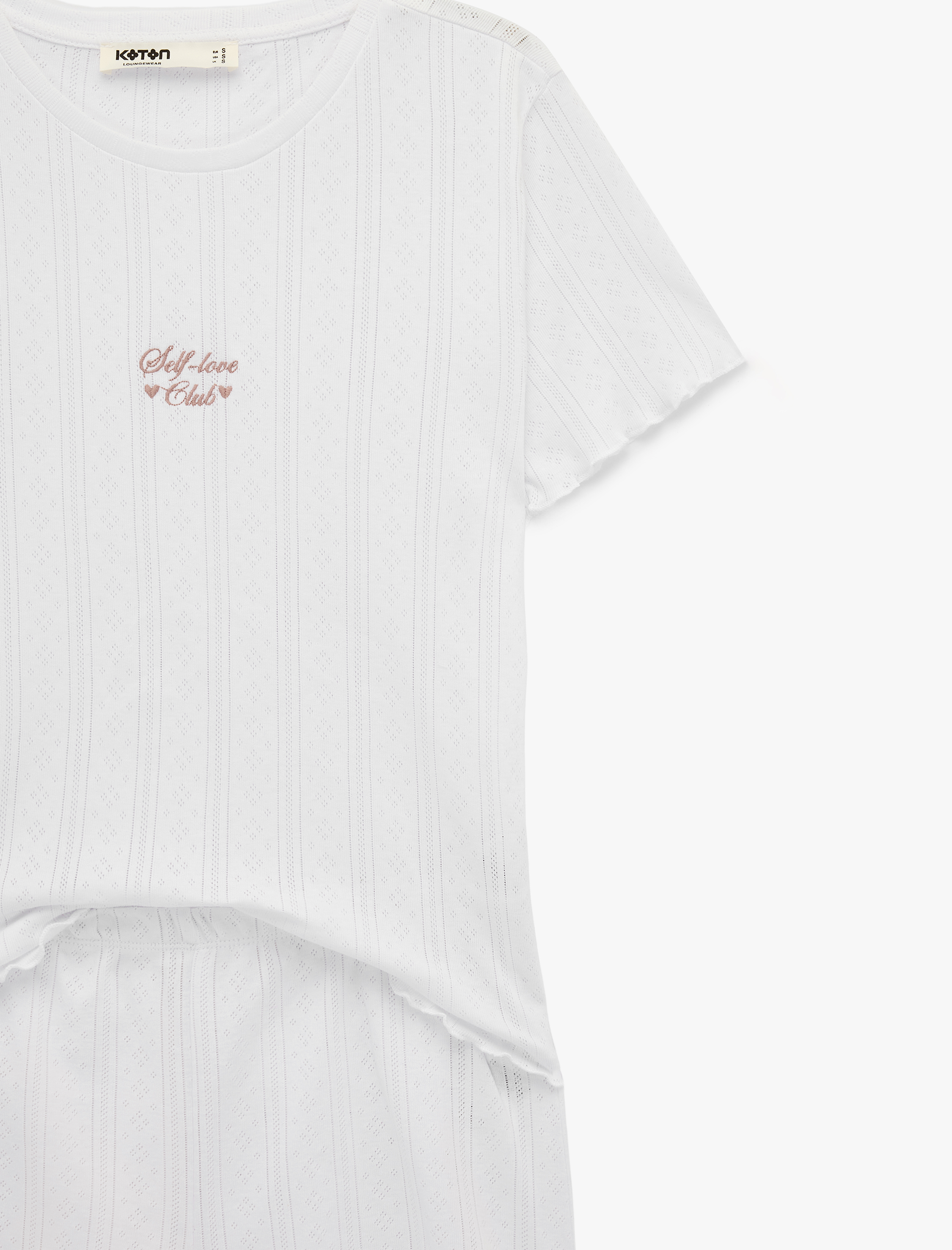   Pamuklu Kısa Kollu Şortlu Pijama Takımı