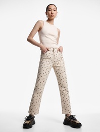 Slim Fit Kolsuz Halter Yaka Bluz