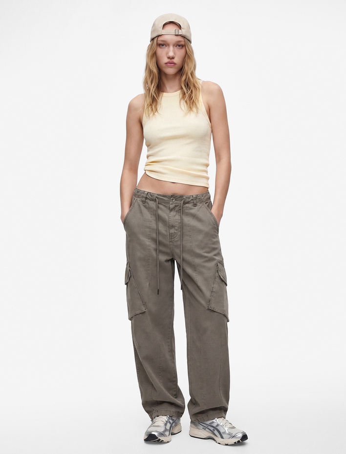 Slim Fit Kolsuz Halter Yaka Bluz
