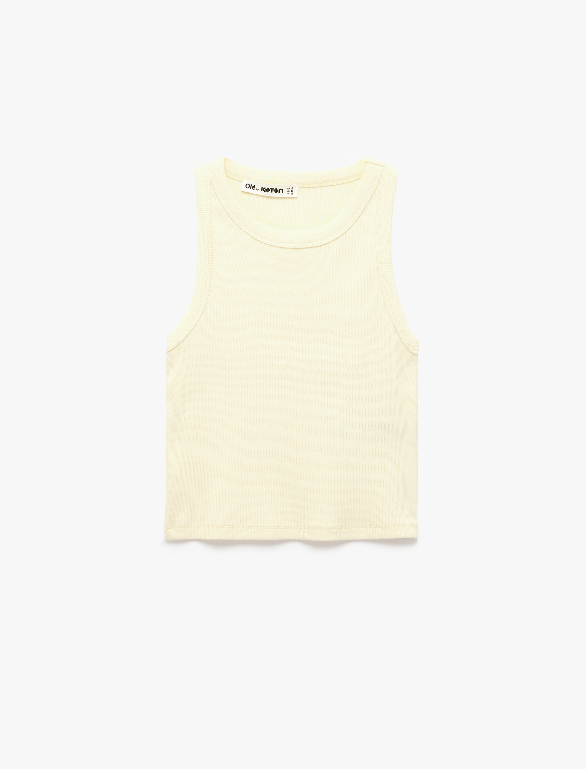   Slim Fit Kolsuz Halter Yaka Bluz