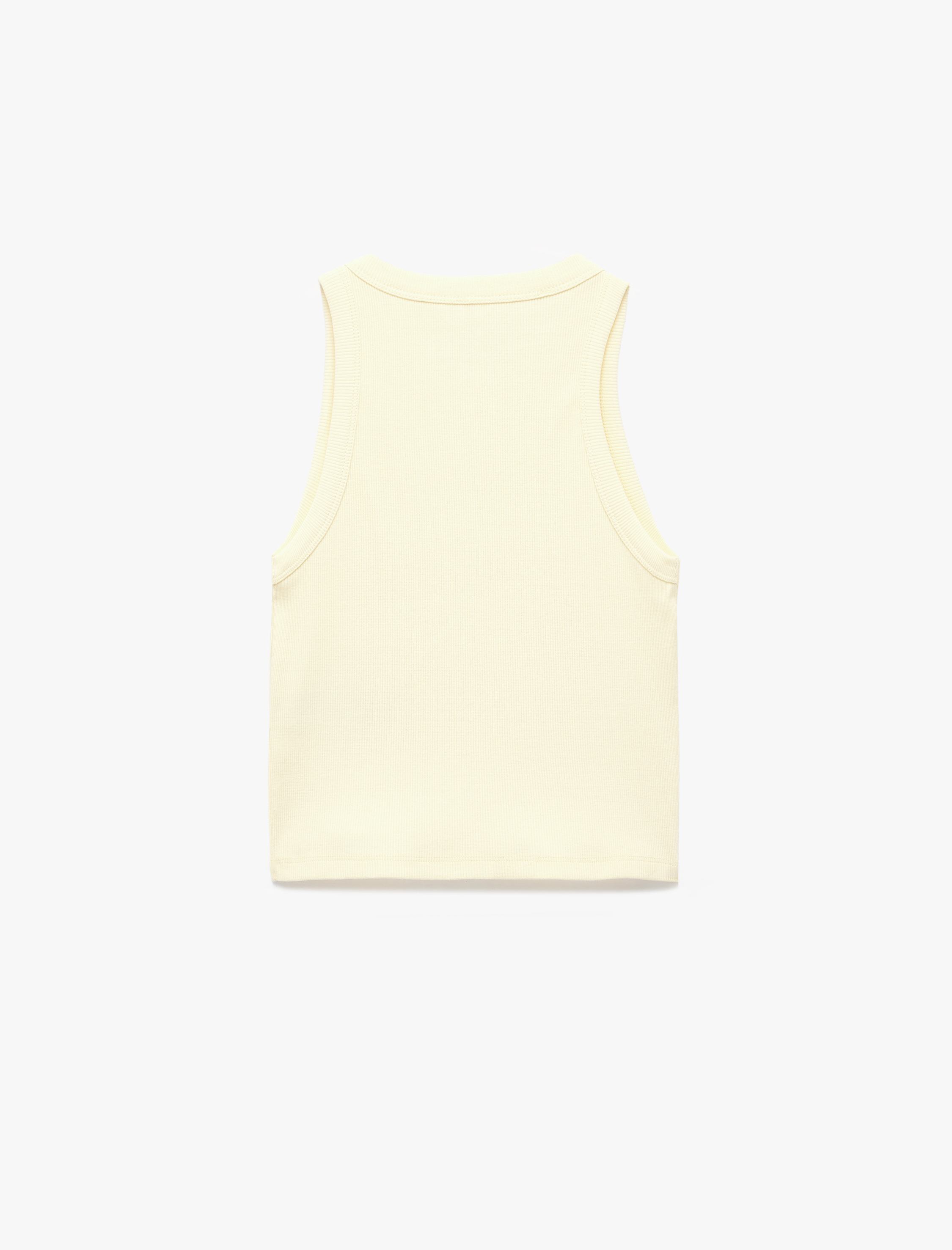   Slim Fit Kolsuz Halter Yaka Bluz