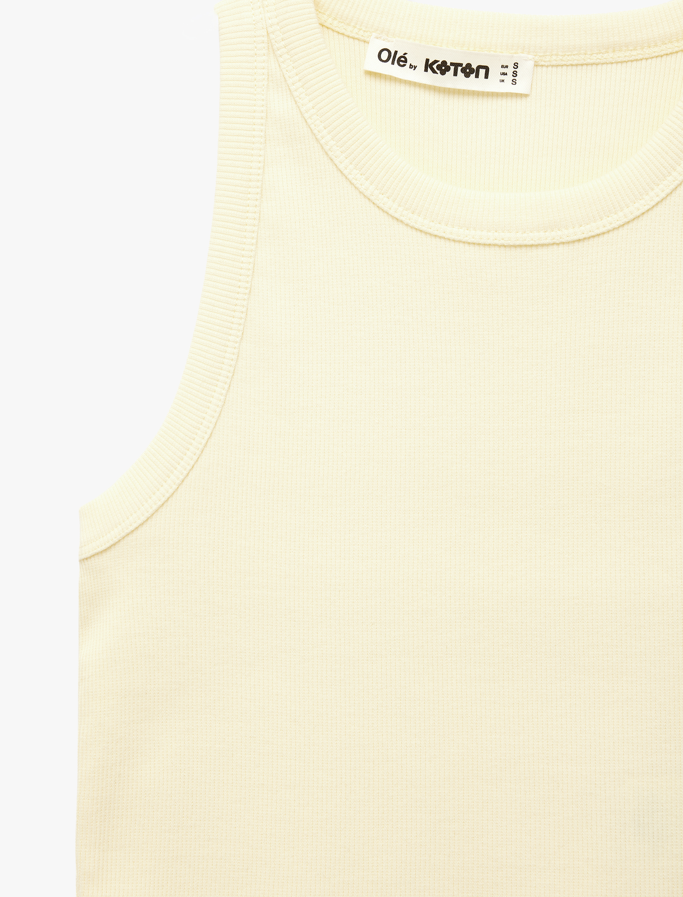   Slim Fit Kolsuz Halter Yaka Bluz