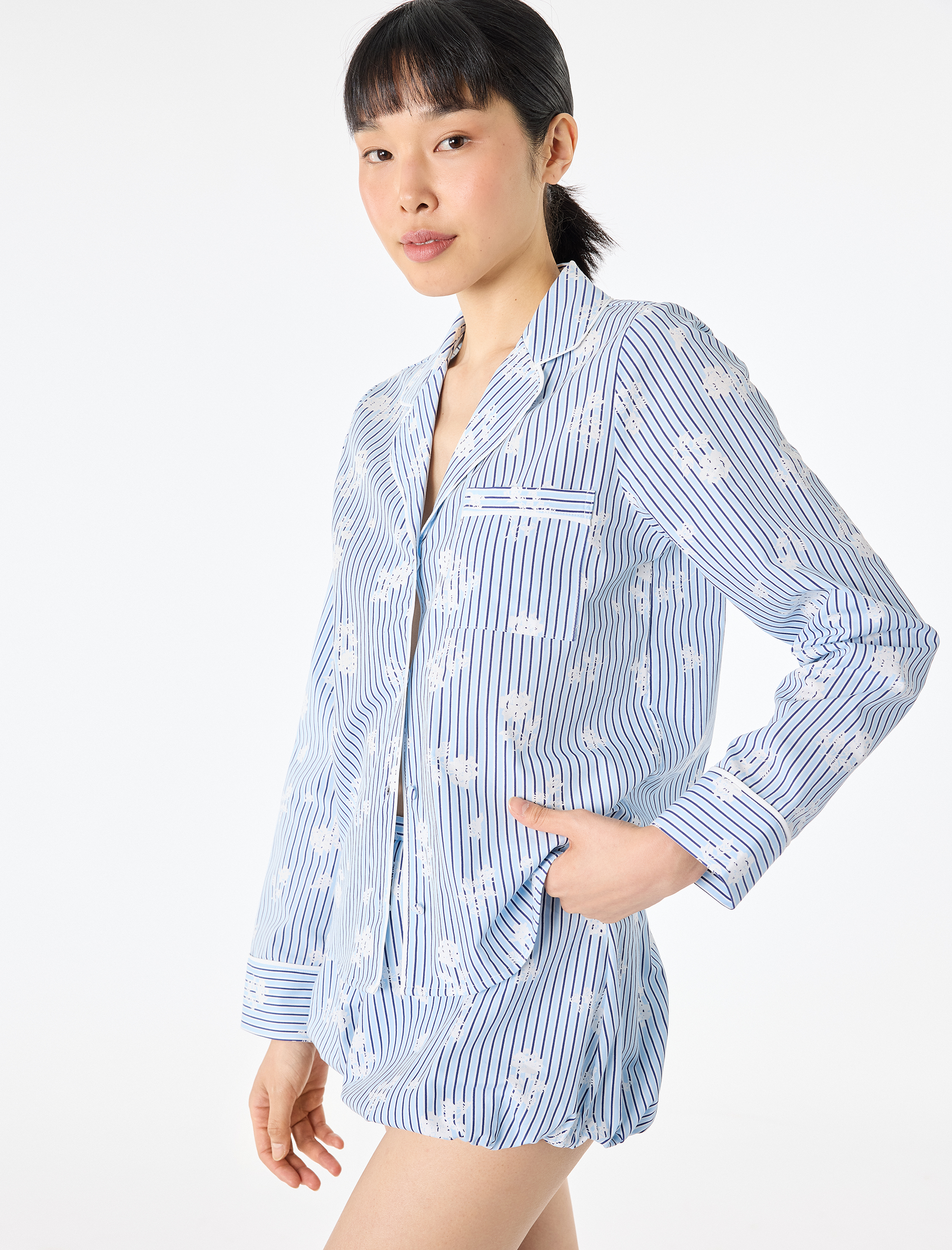   Pamuklu Rahat Kesim Beli Lastikli Şort Pijama Altı