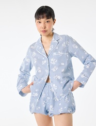 Pamuklu Rahat Kesim Beli Lastikli Şort Pijama Altı