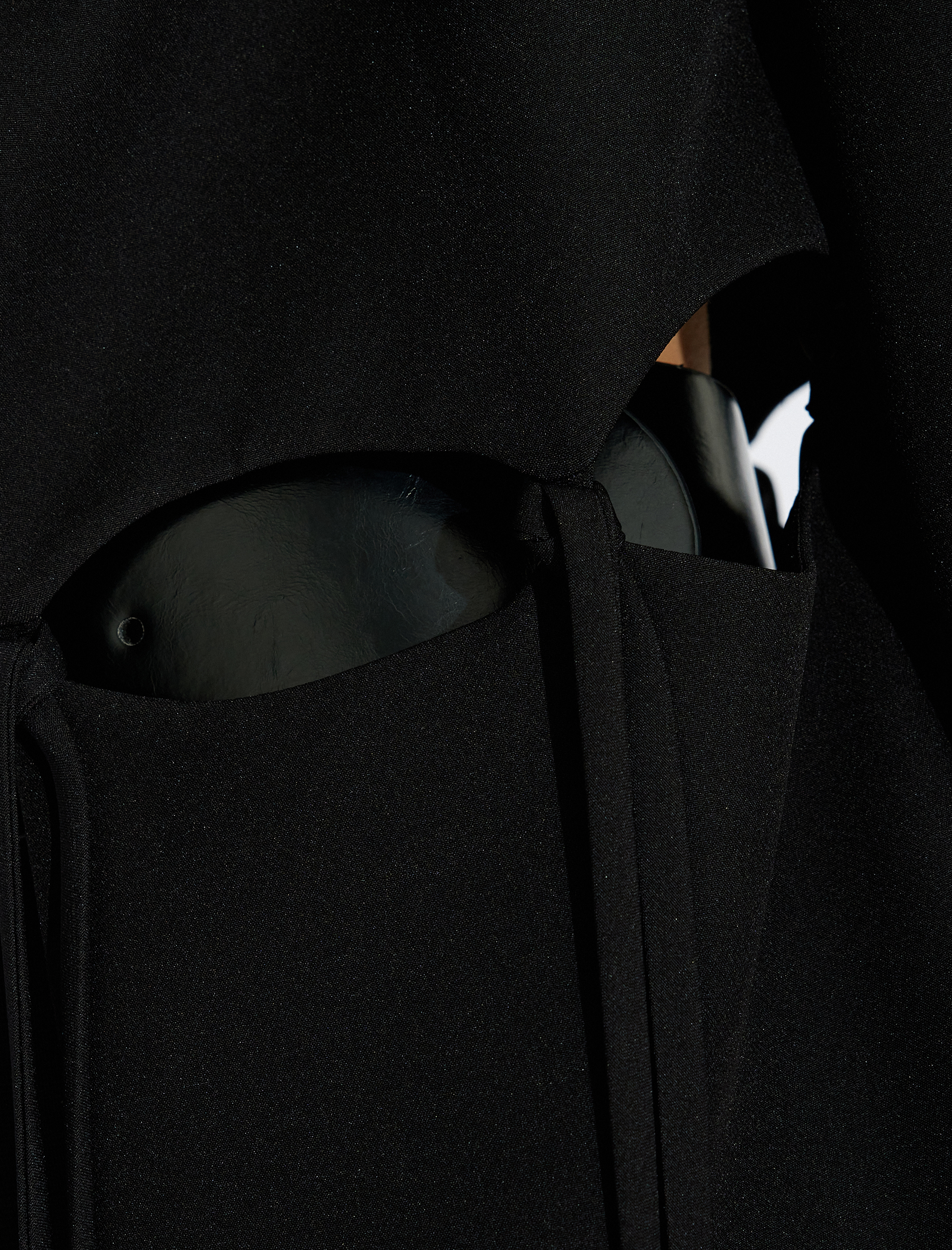   Pencere Detaylı Püsküllü Blazer Ceket