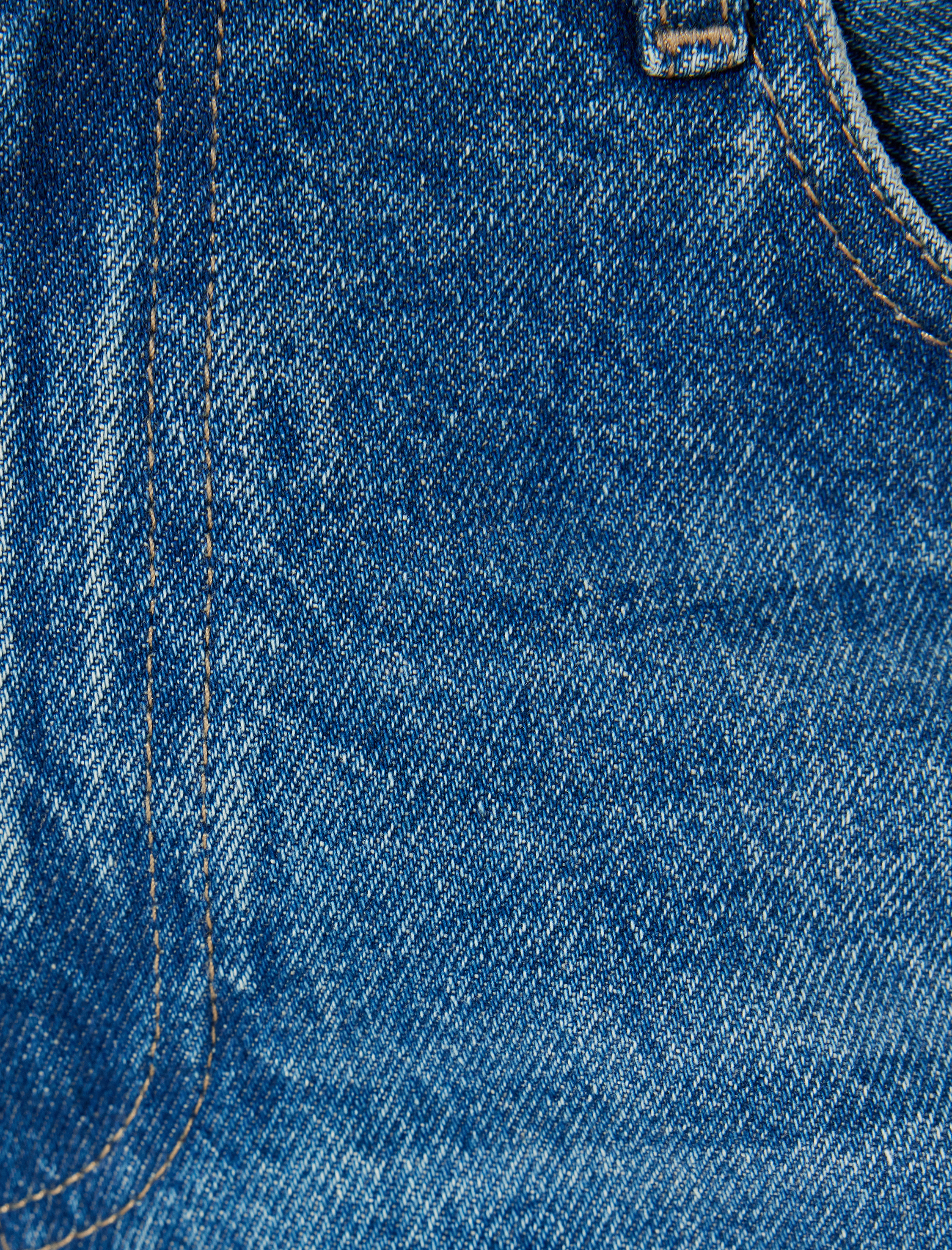   Katlama Paça Detaylı Düz Paça Pantolon