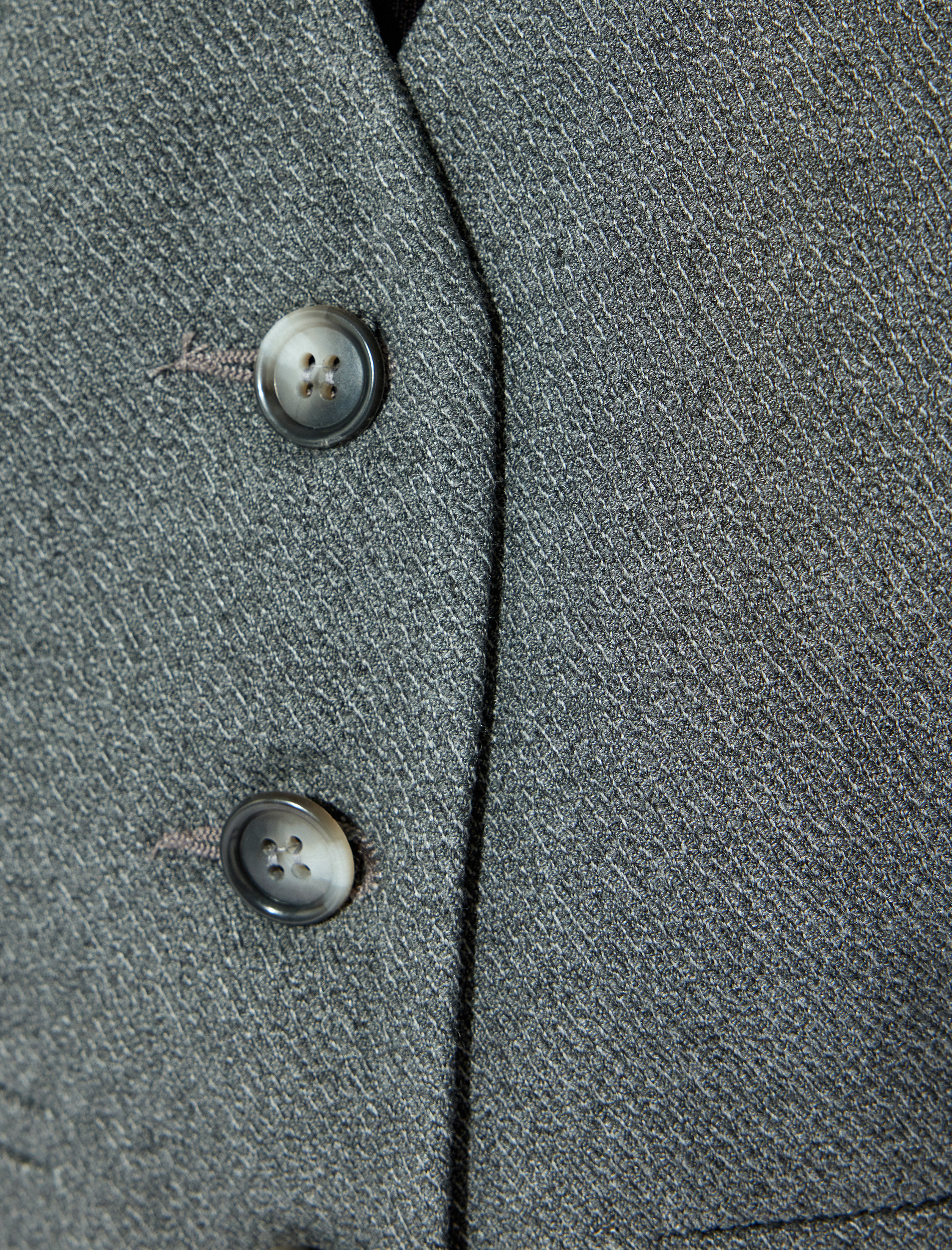   Koton X Selected by Şahika Ercümen - Düğmeli V Yaka Kruvaze Blazer Yelek